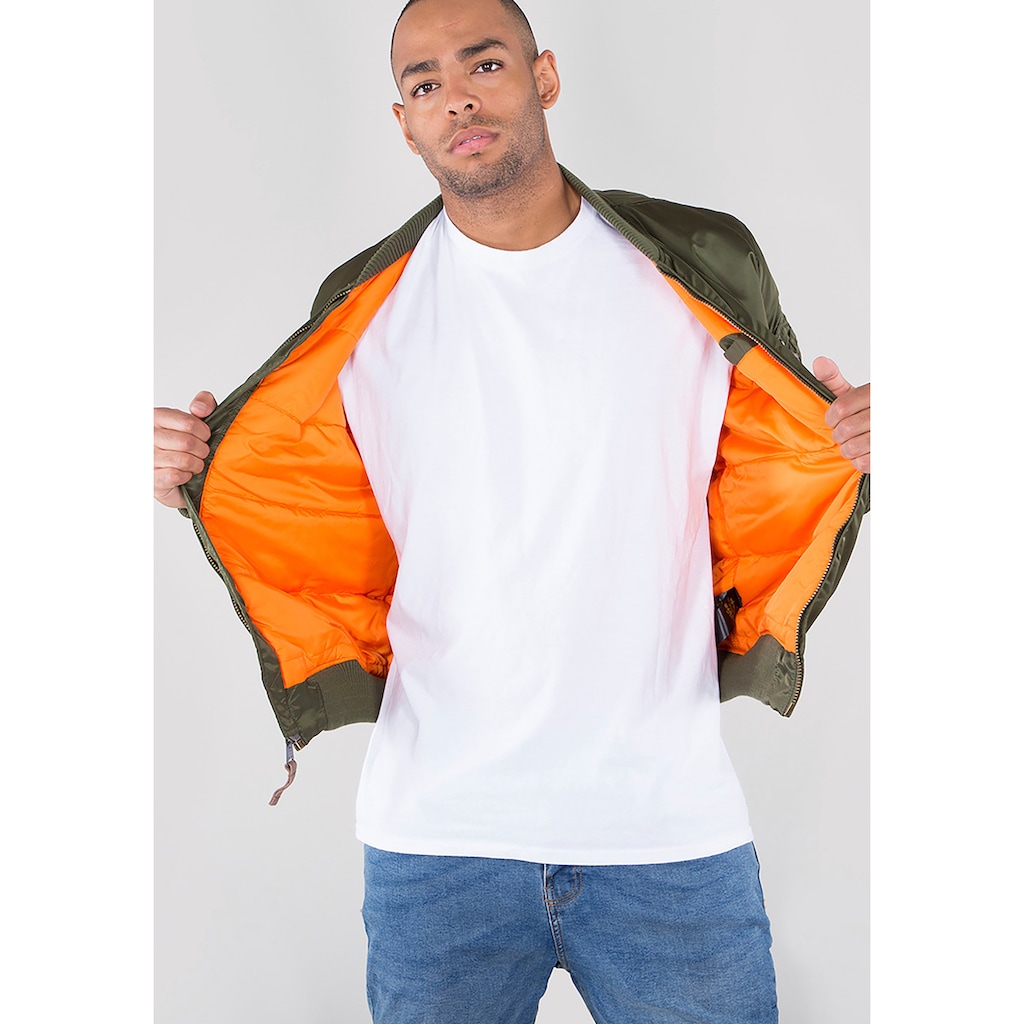 Alpha Industries Bomberjacke »MA-1 VF59 LONG«, ohne Kapuze