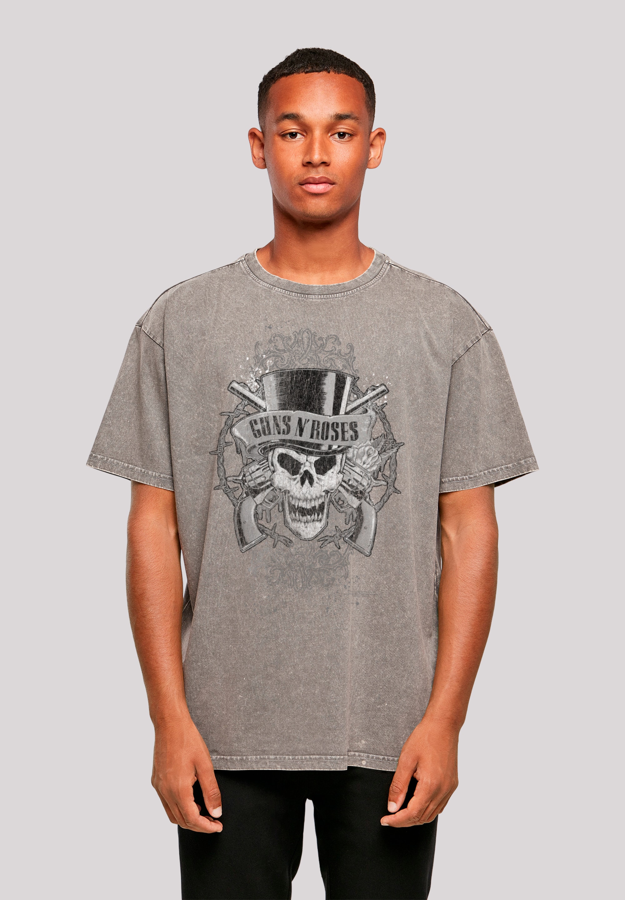F4NT4STIC T-Shirt "Guns N Roses Skull and Pistols", Premium Qualität günstig online kaufen