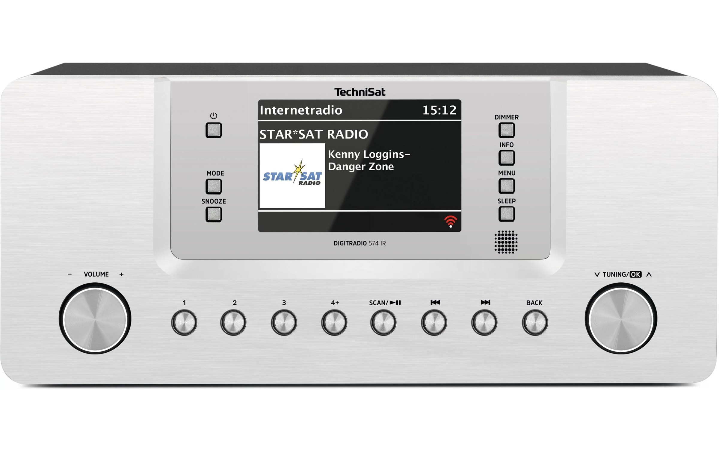 TechniSat Internet-Radio »DigitRadio 574 IR« (Bluetooth Digitalradio (DAB+) | FM-Tuner | Internetradio )