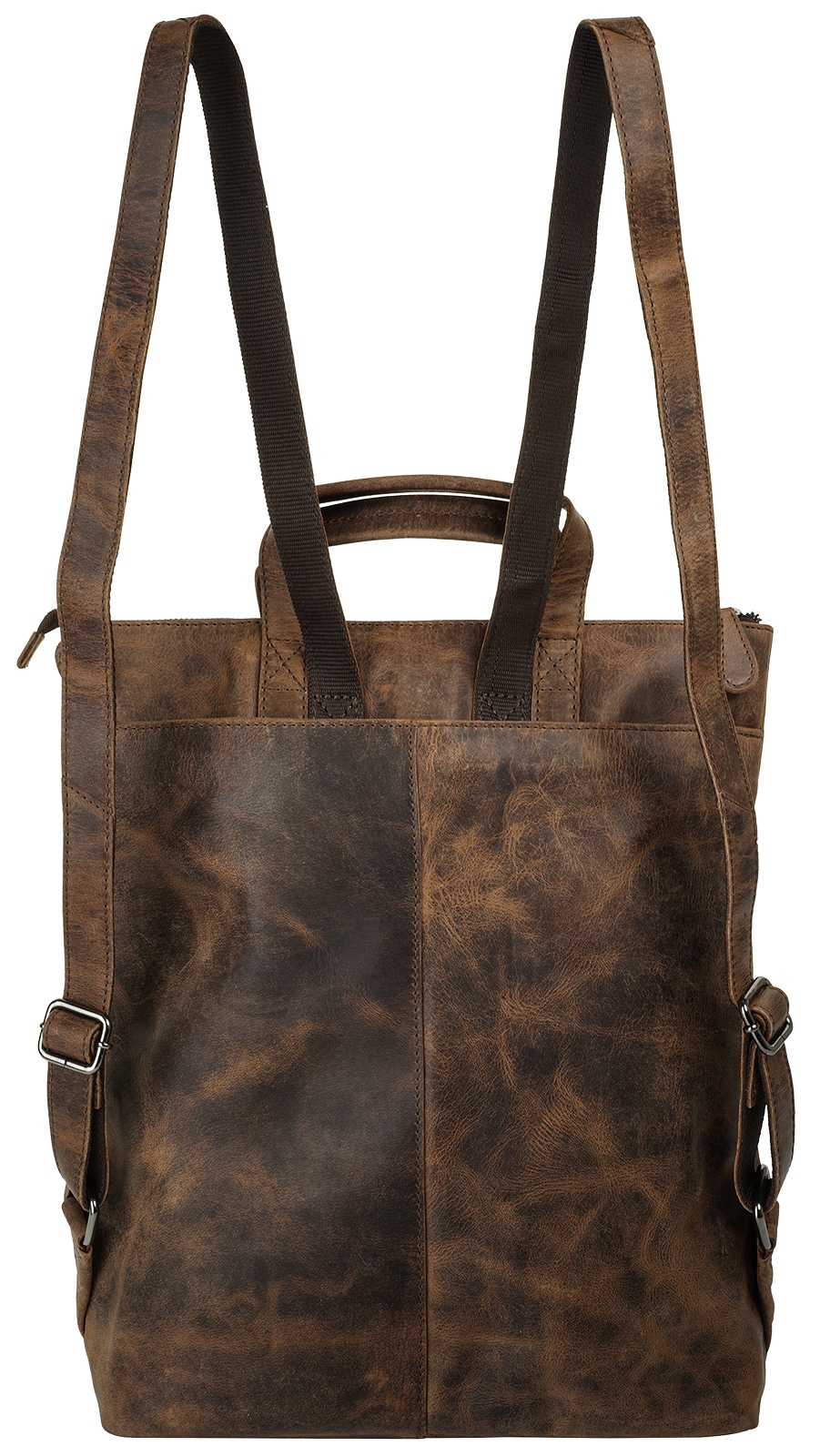 Bagan Cityrucksack, echt Leder