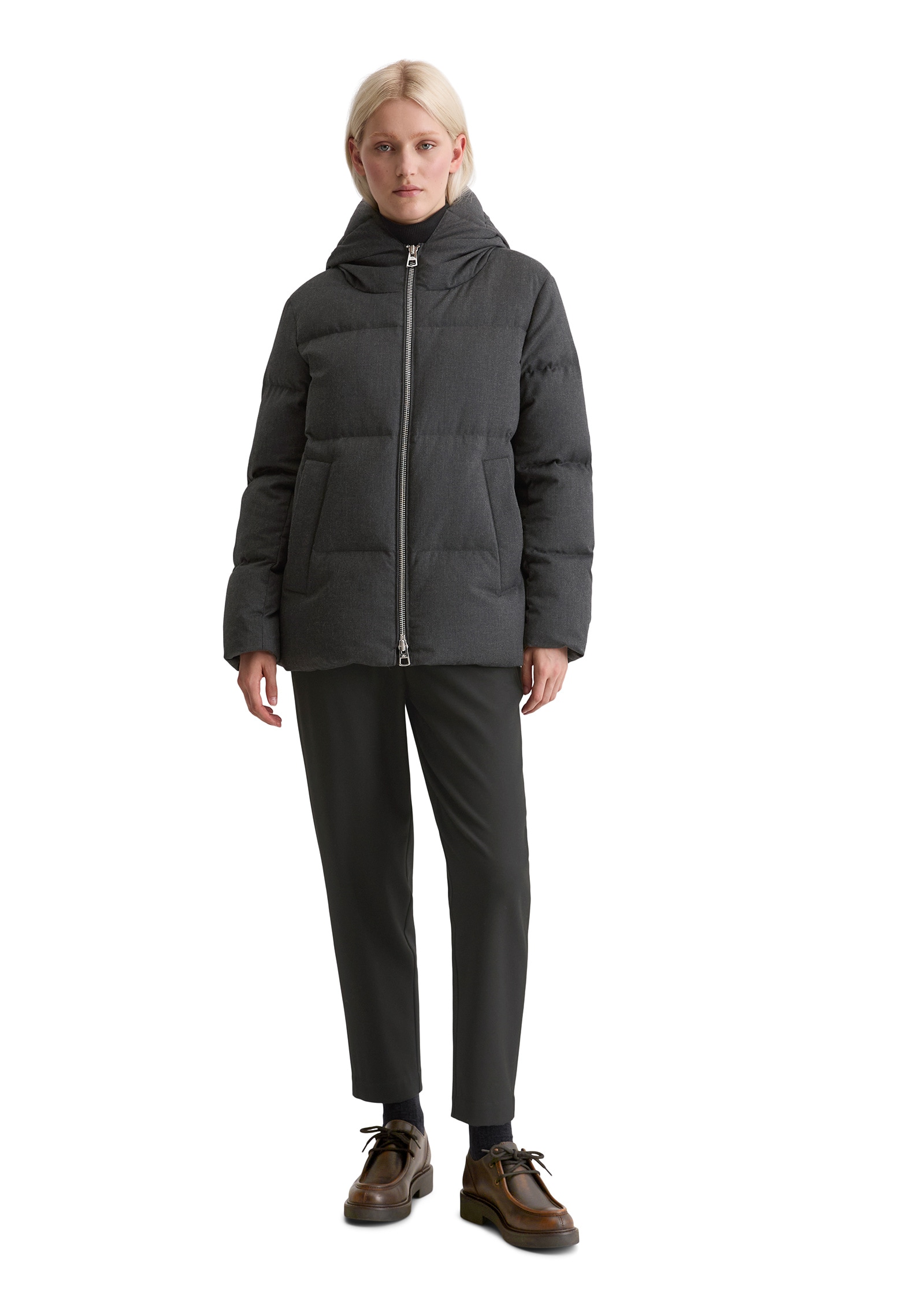 Marc O'Polo Outdoorjacke »aus recyeltem Flanell«