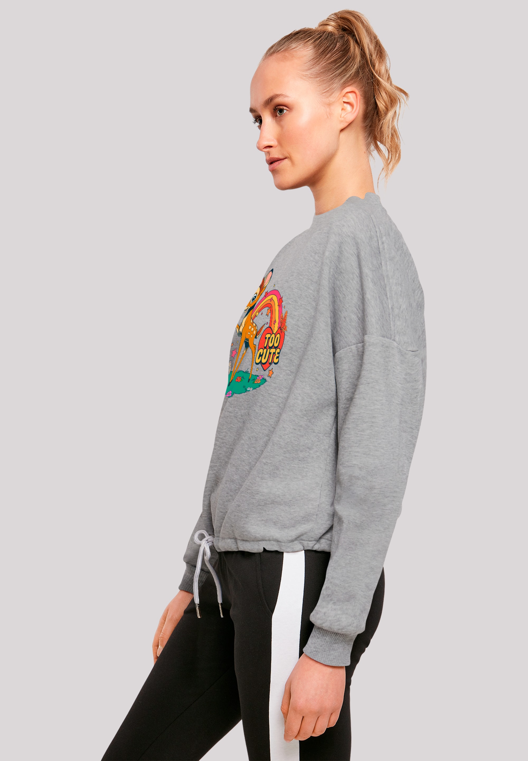 F4NT4STIC Sweatshirt »Disney Bambi Too Cute«, Premium Qualität