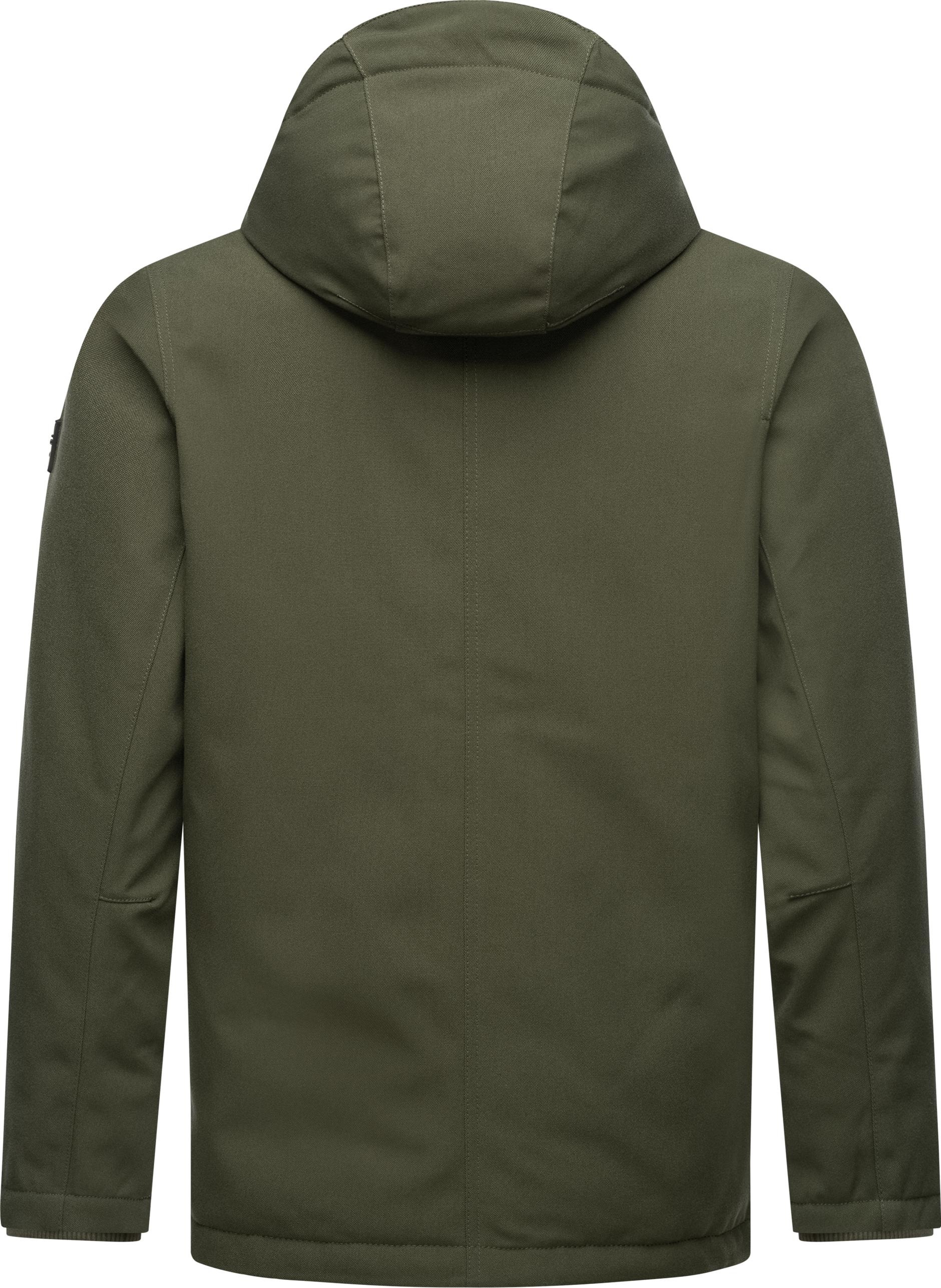 Ragwear Winterjacke »Mr Them«, mit Kapuze, stylische Herren Outdoorjacke mit großer Kapuze