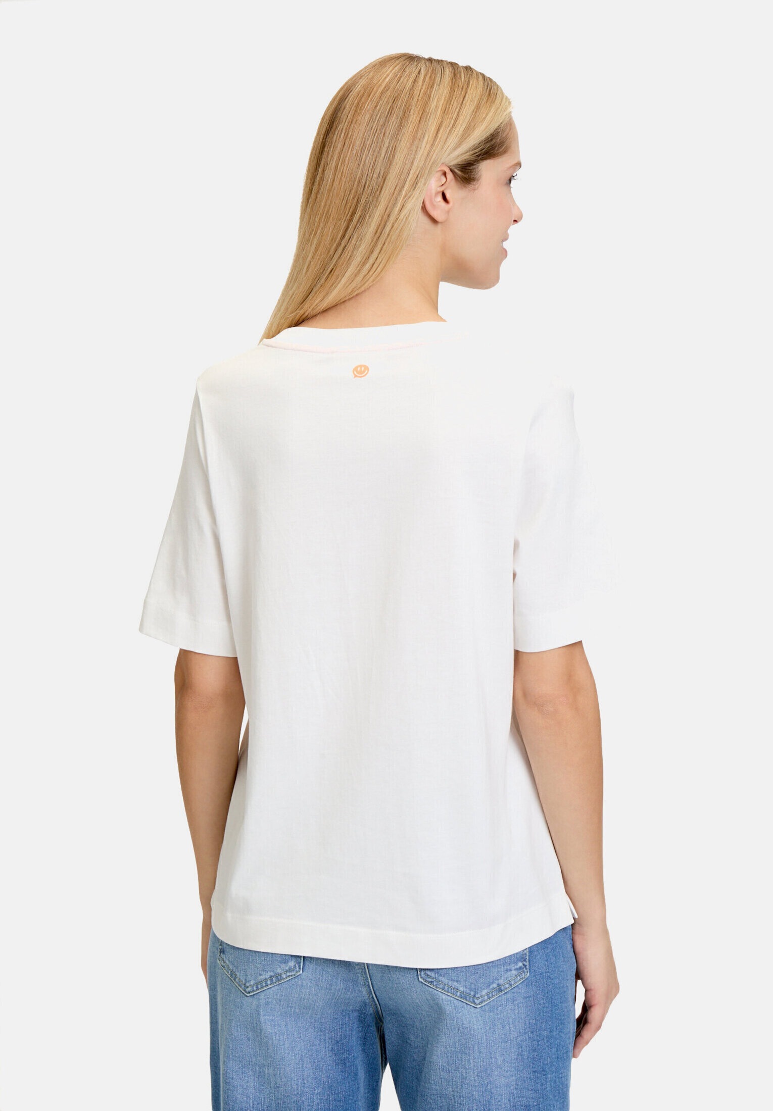 Cartoon Kurzarmshirt »Damen mit Rundhalsausschnitt« 1 Stk. Hotfix
