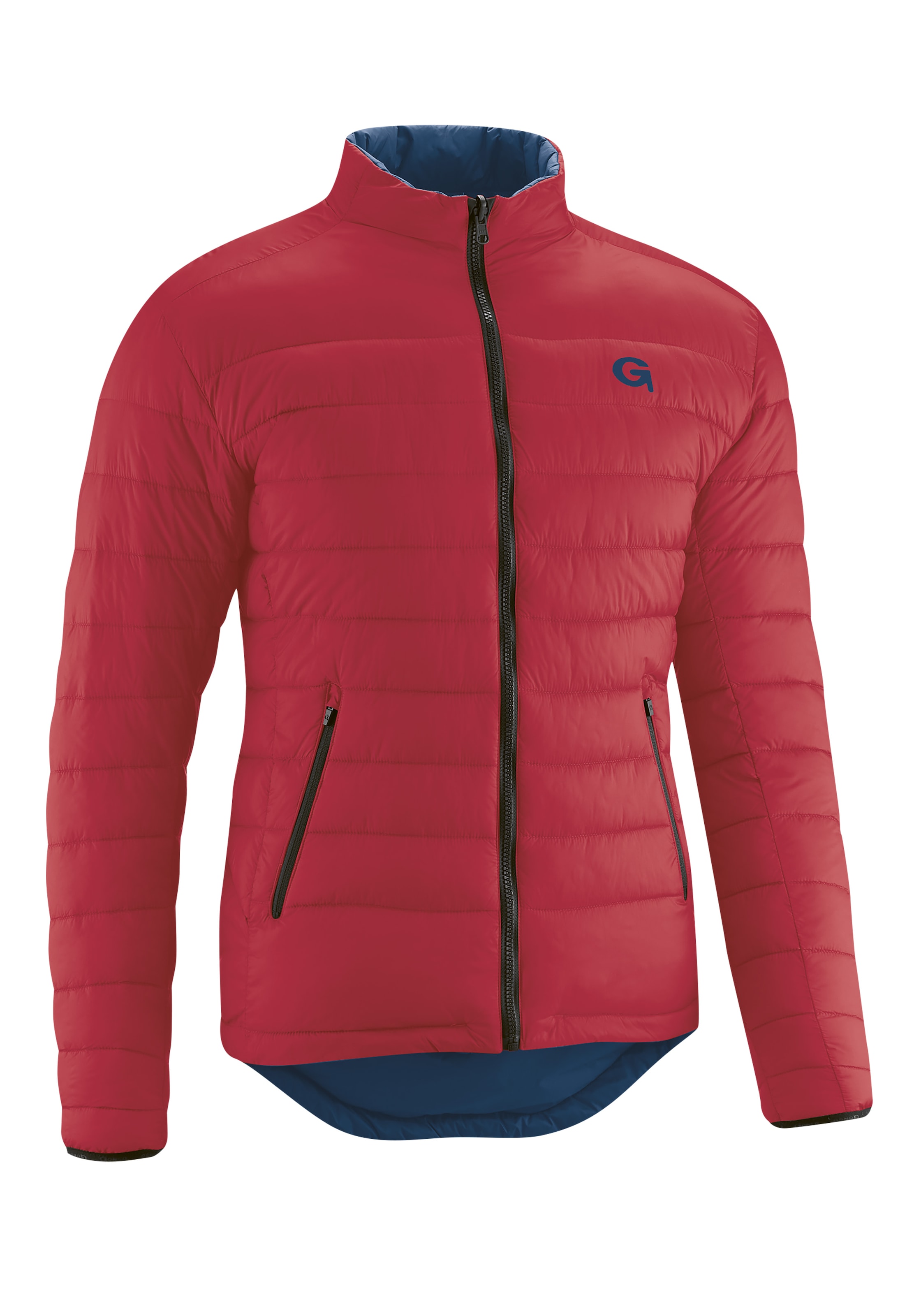 Gonso Fahrradjacke "BEVINCO", Herren Primaloft-Jacke, warme, atmungsaktive und winddichte Wendejacke