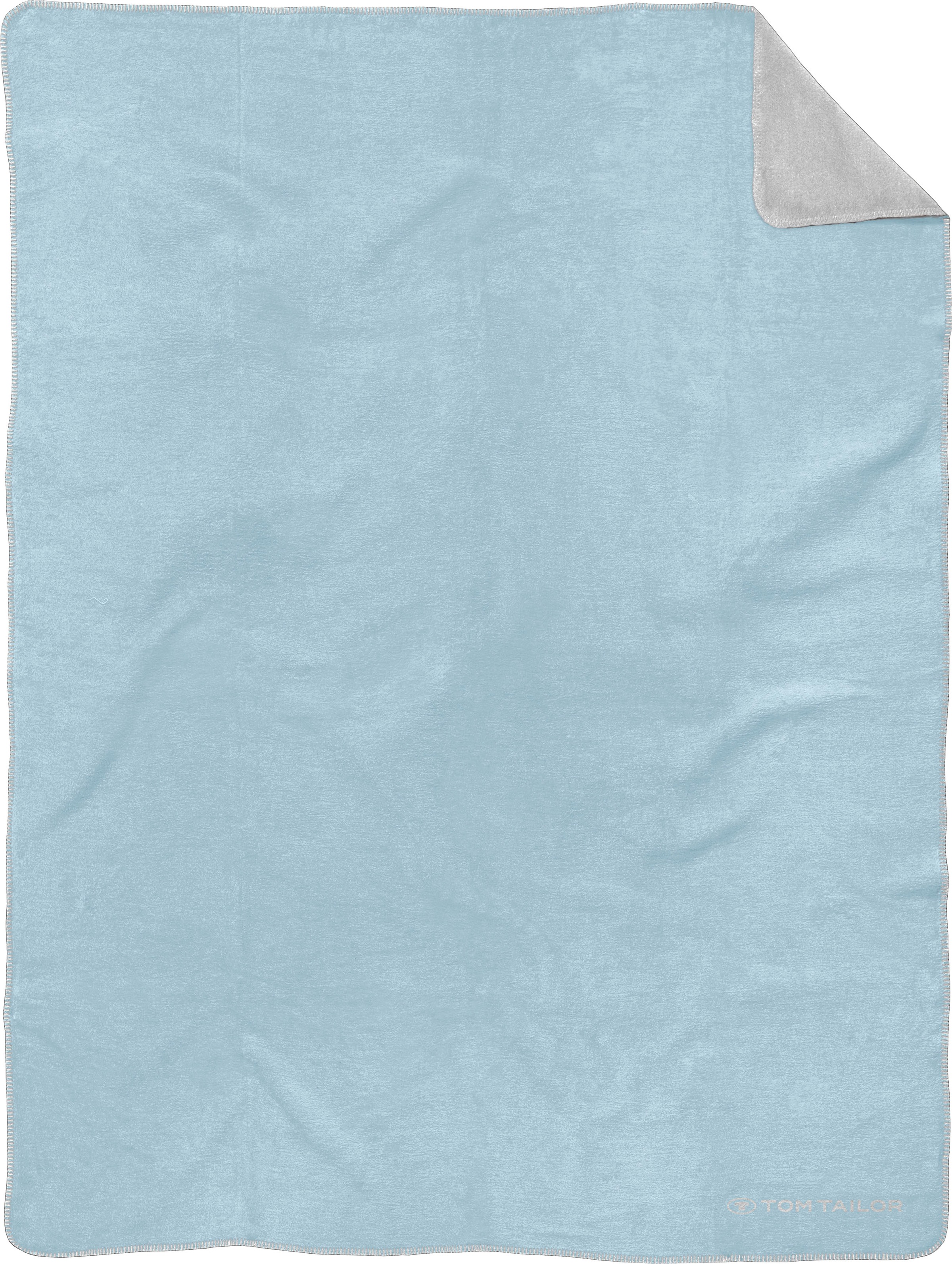 TOM TAILOR HOME Wohndecke »Basti«, Doubleface Decke, Kuscheldecke