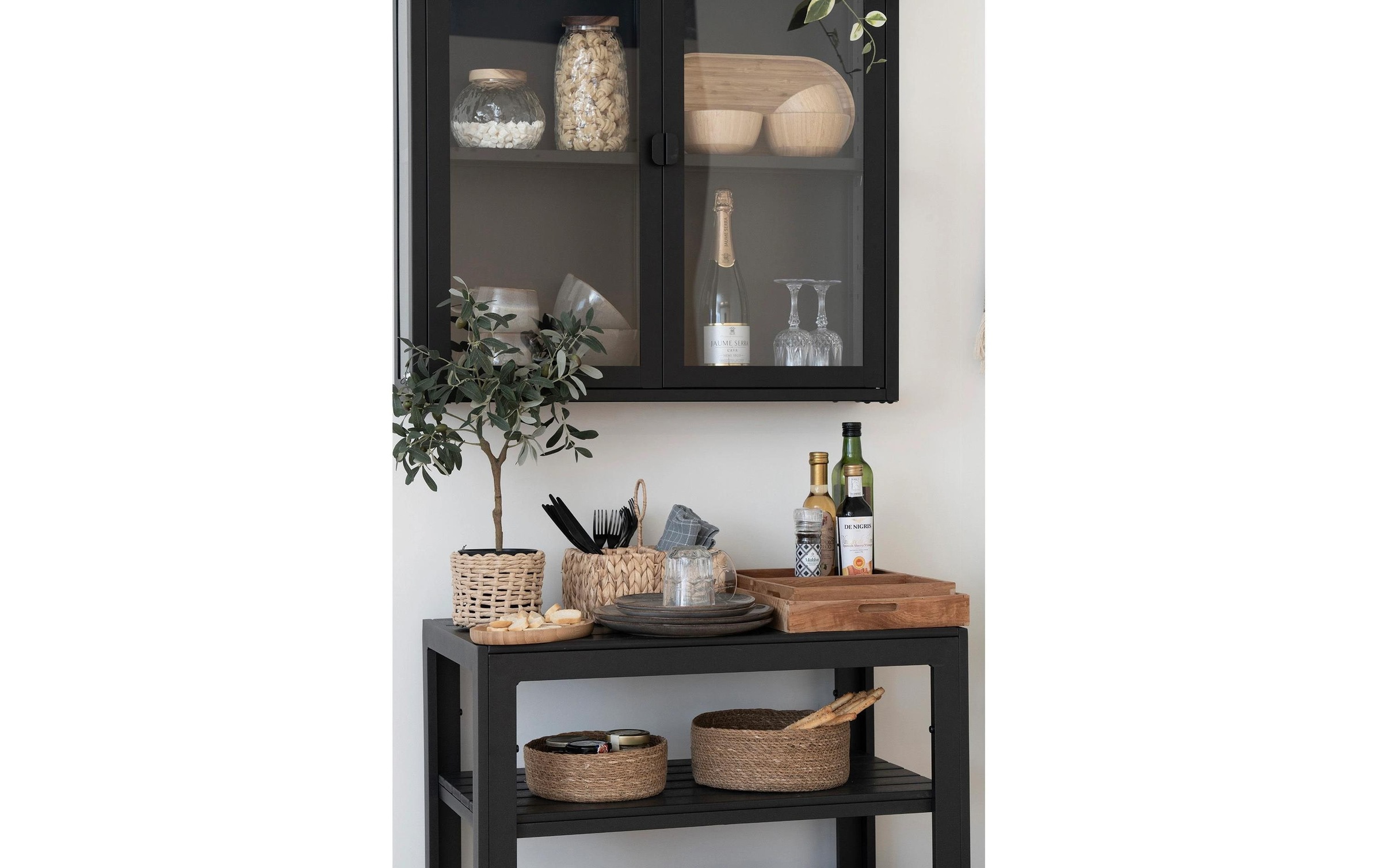 House Nordic Tablett »Faro 3-er Set«