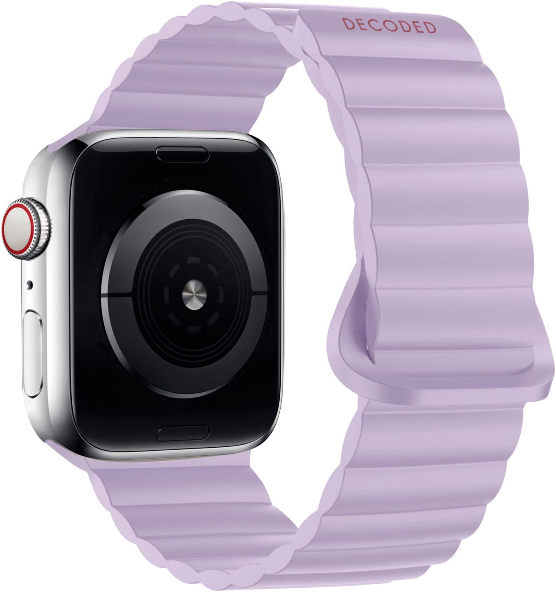 DECODED Smartwatch-Armband »Silicone Magnet Traction Loop Strap 38/40/41mm«
