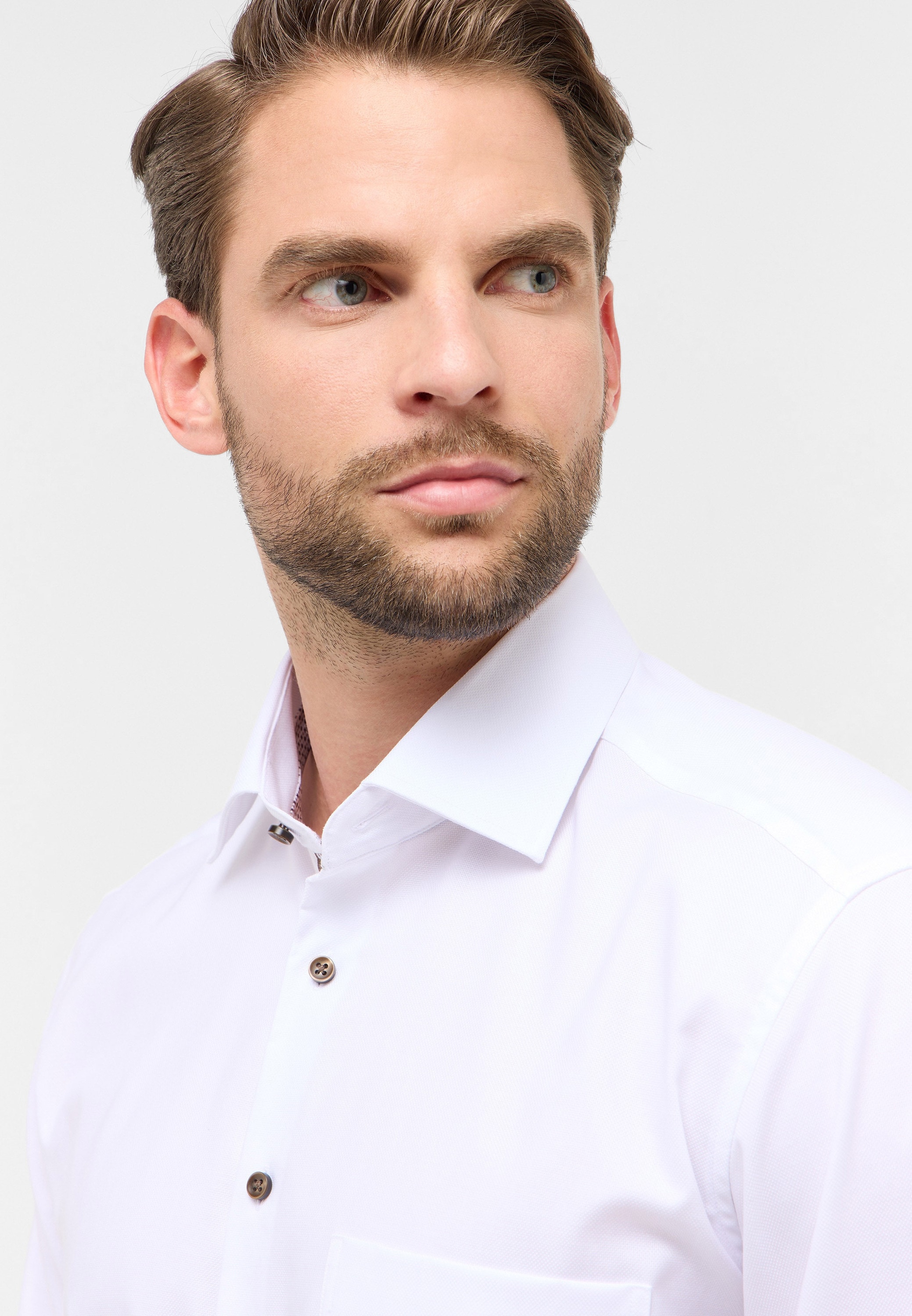 Eterna Langarmhemd »COMFORT FIT« NON IRON (bügelfrei)