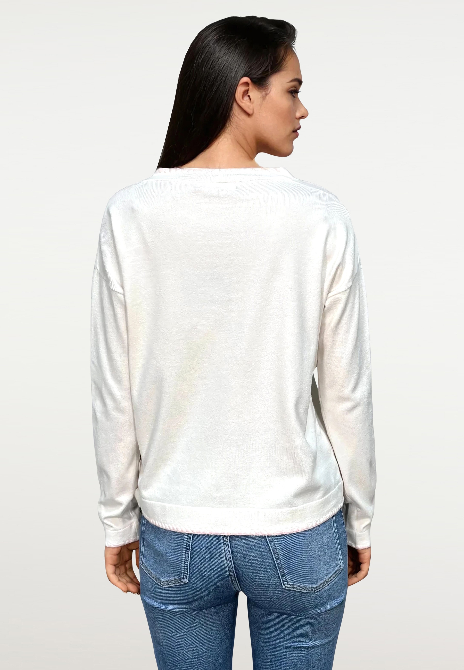 Frieda & Freddies Strickpullover »Pullover«, mit Label-Applikationen