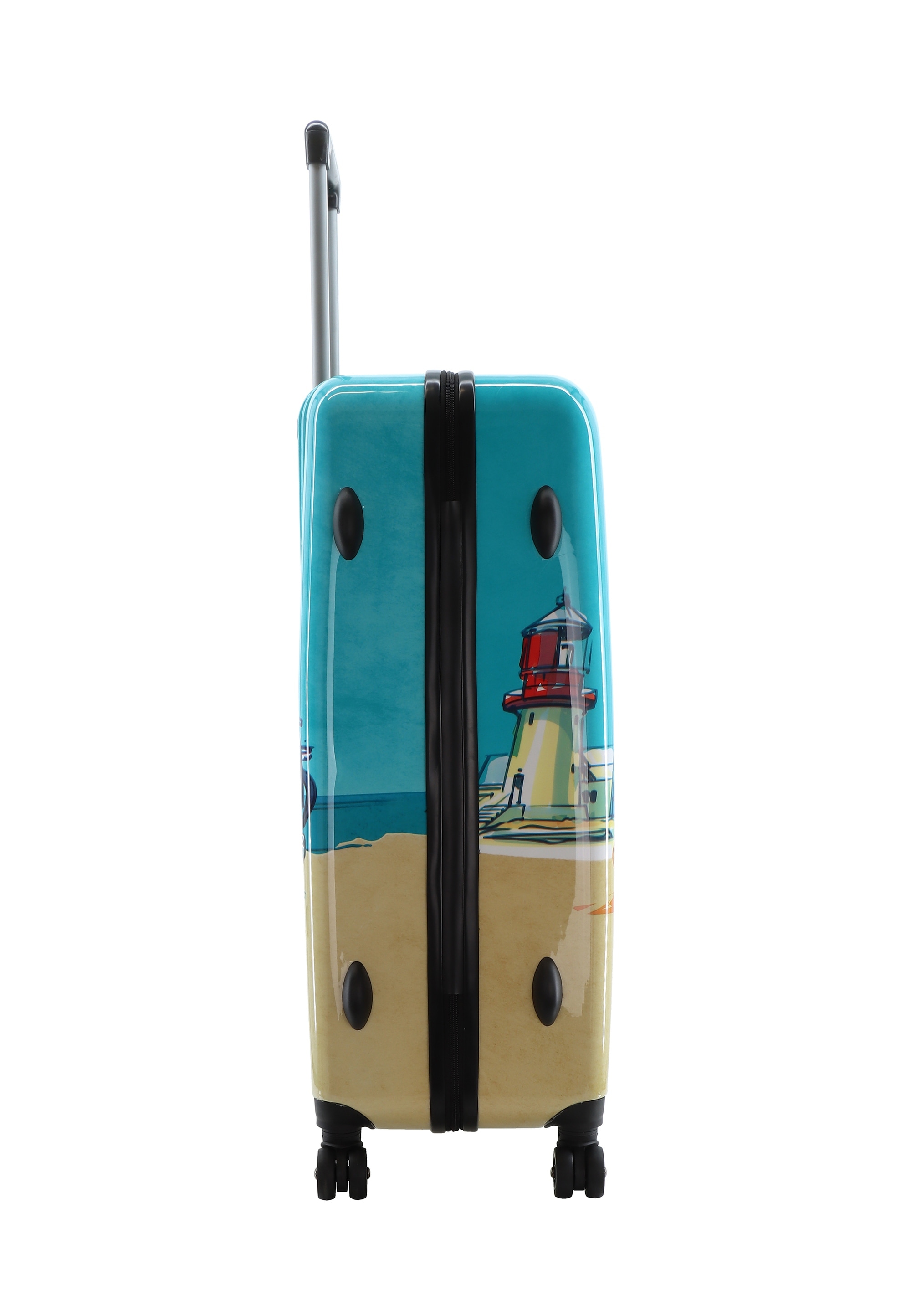 Volkswagen Koffer »Ready To Ride« aus 600D rPet ABS-Material