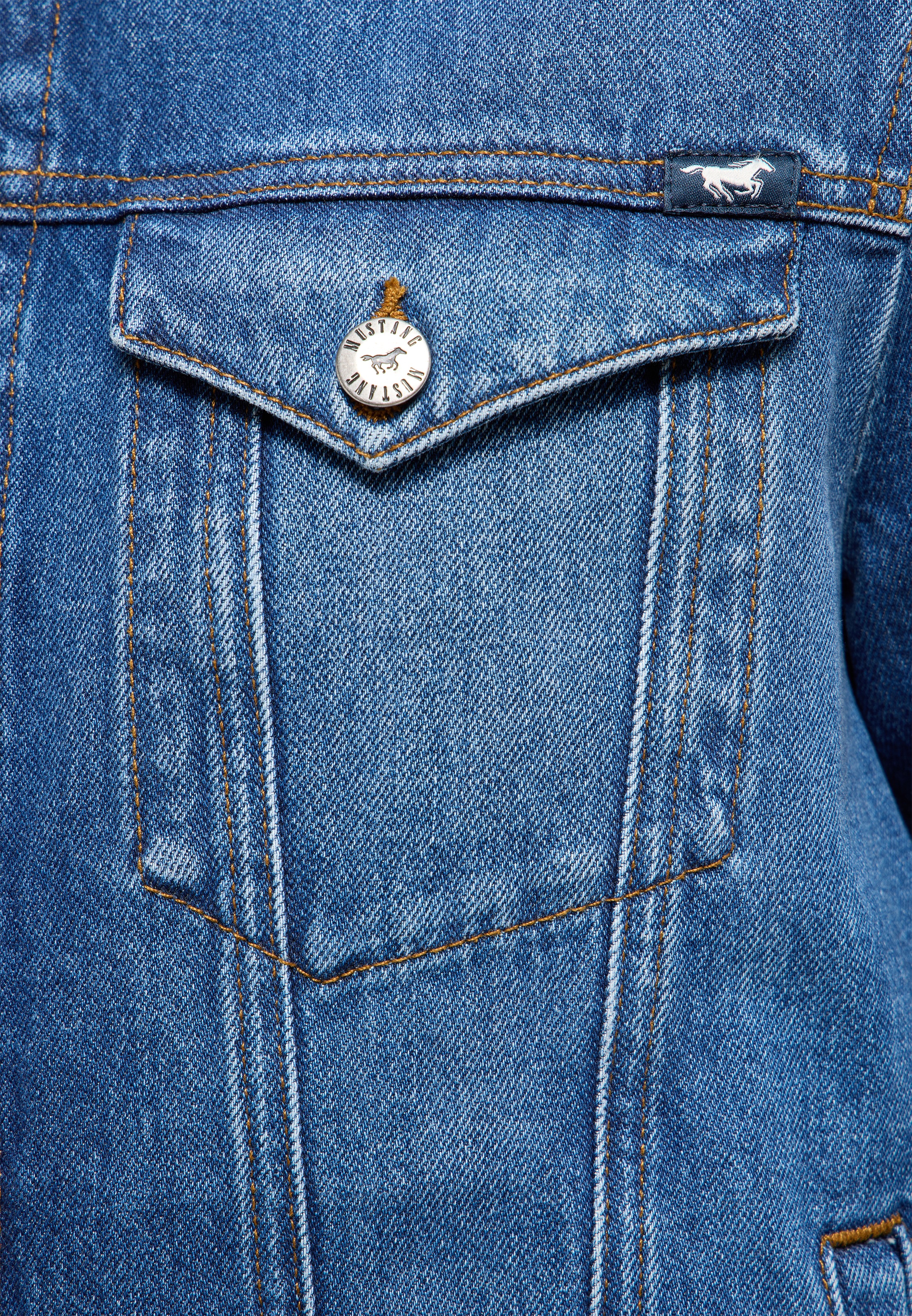 Thumbnail - MUSTANG Jeansjacke "MU-Dallas" mit Teilungsnähten