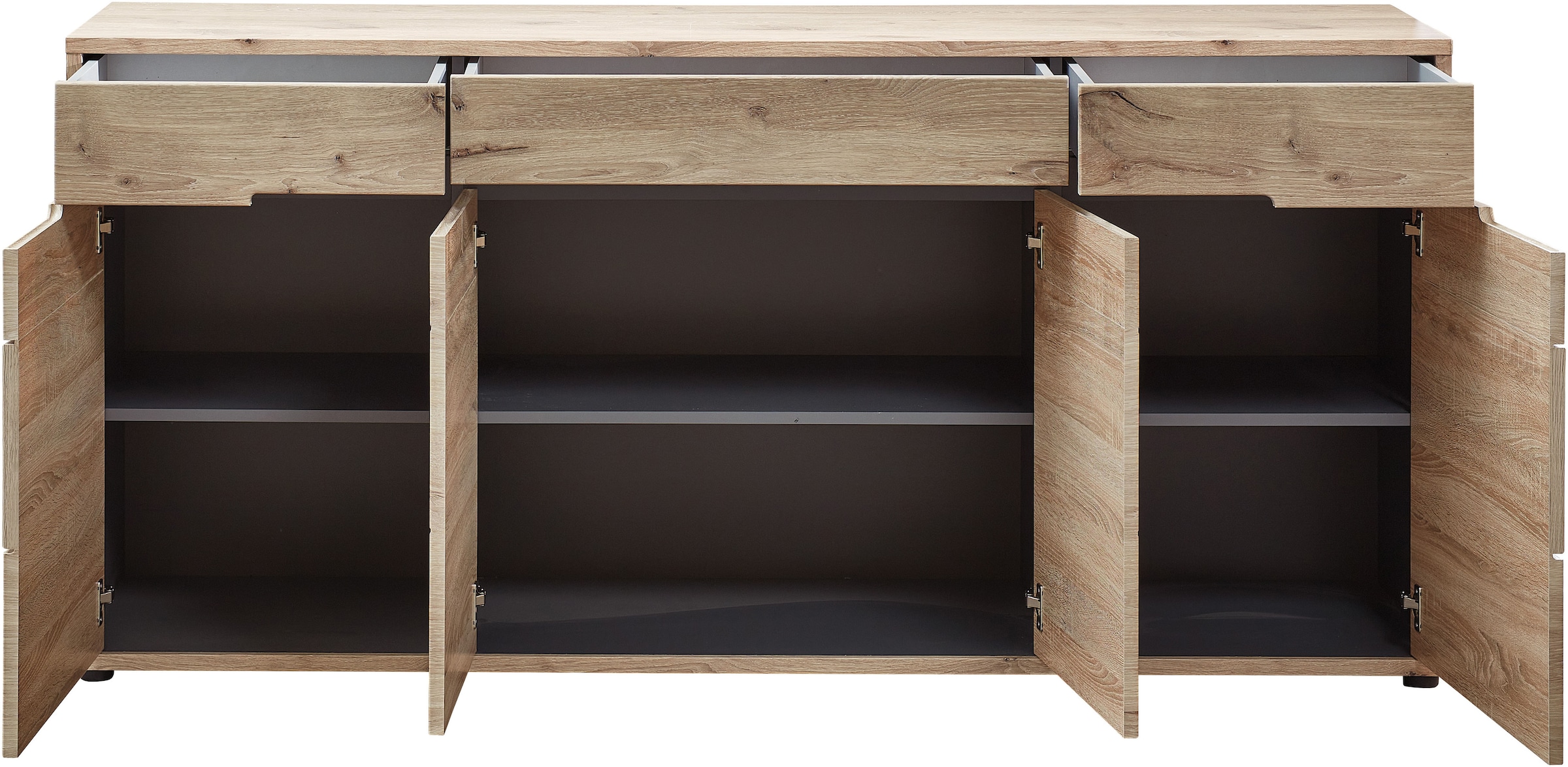 Innostyle Sideboard »BELLANO«, Viking Oak Nature