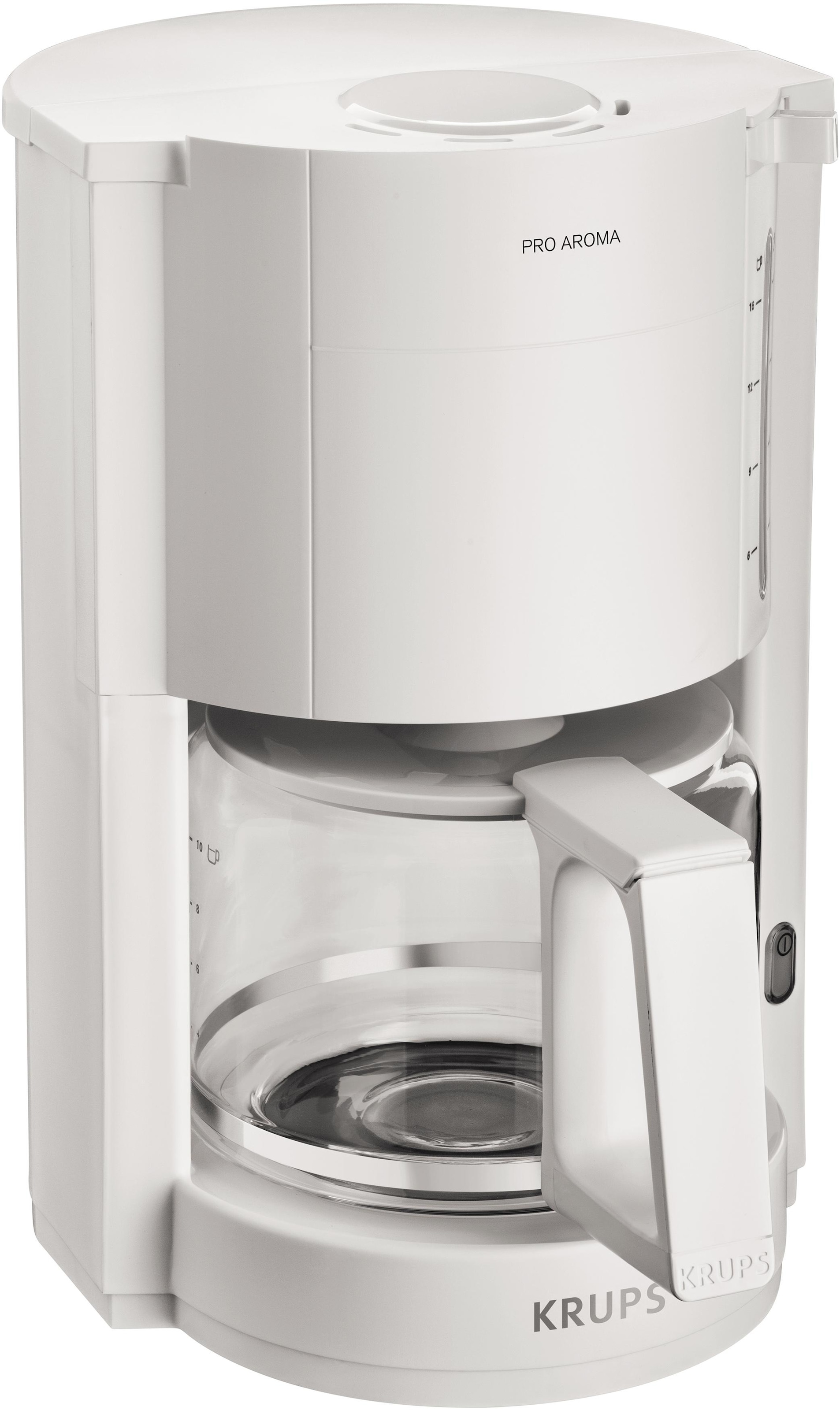 Krups Filterkaffeemaschine "F30901 Pro Aroma", Warmhaltefunktion, Automatische Abschaltung, 1050 W