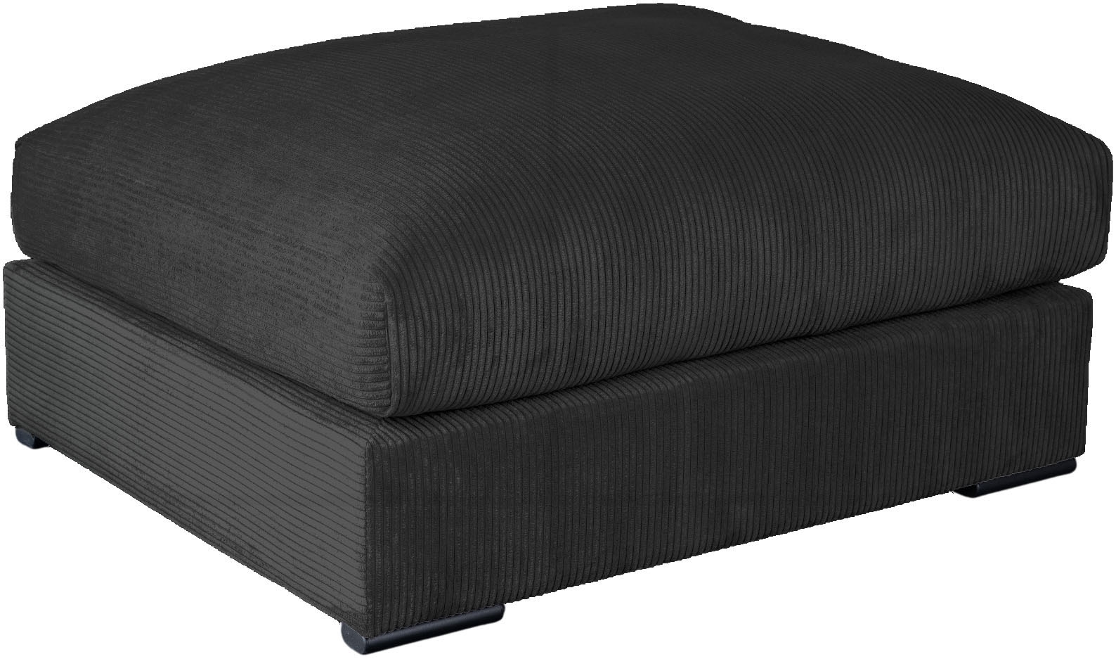 Home affaire Polsterhocker "Finca XL, B: 101 cm" Mega-Hocker, in Cord oder Chenille-Struktur wählbar