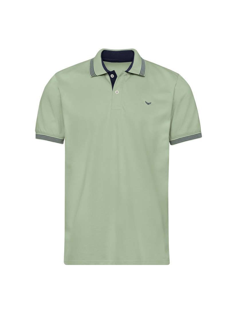 Trigema Poloshirt "TRIGEMA Poloshirt mit kontrastfarbigen Akzenten" 1 Stk. günstig online kaufen