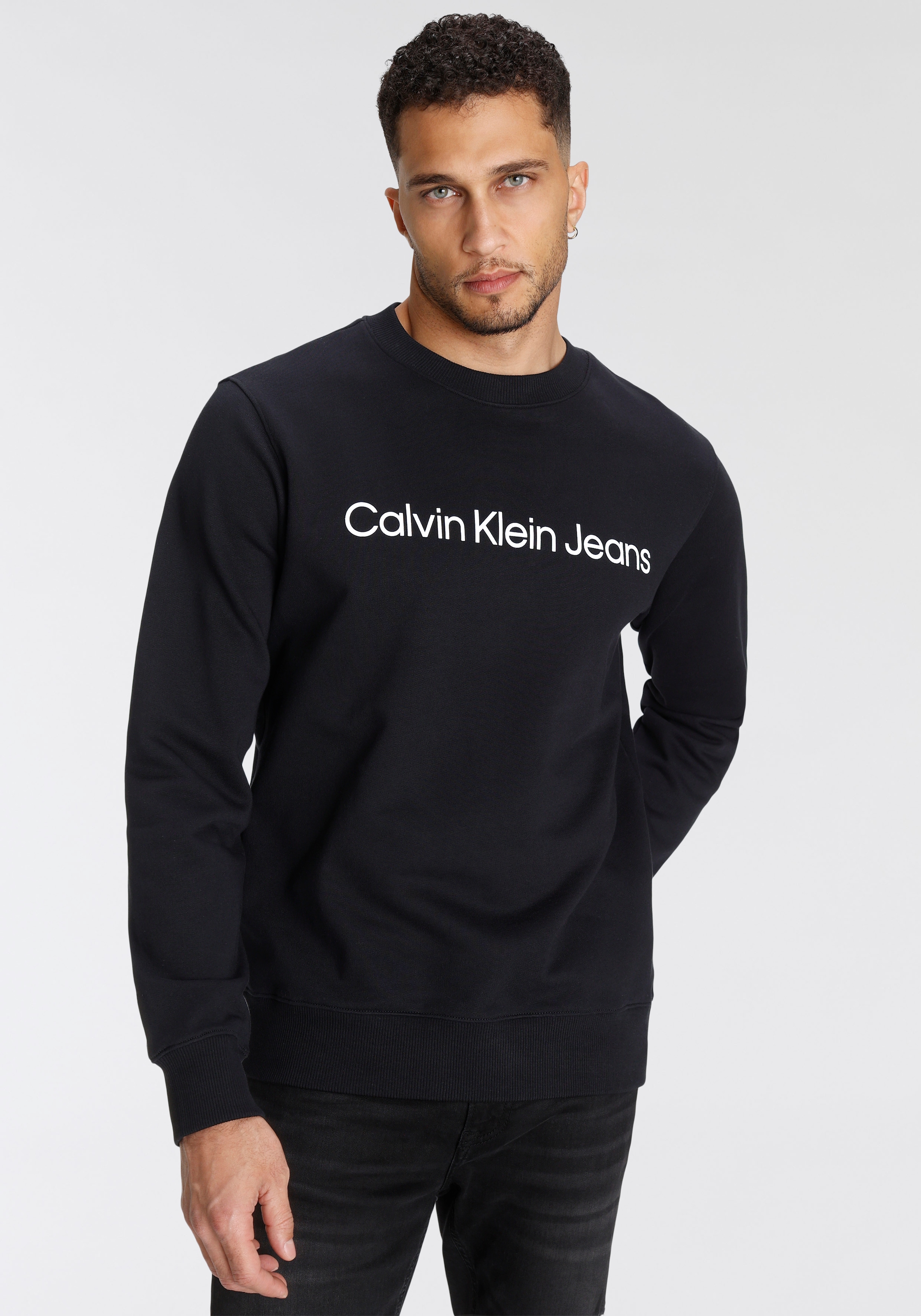 Calvin Klein Jeans LOGO Sweatshirt ▷ BAUR SWEATSHIRT« kaufen »CORE | INSTIT