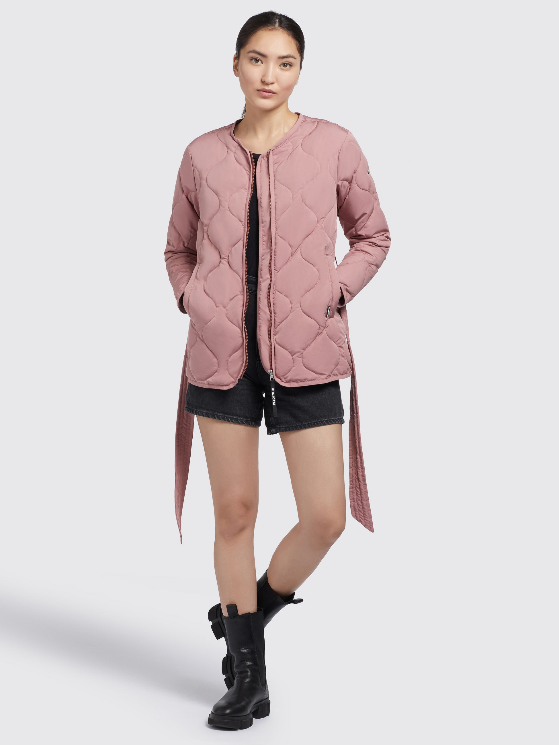 khujo Steppjacke »ONUI«, ohne Kapuze