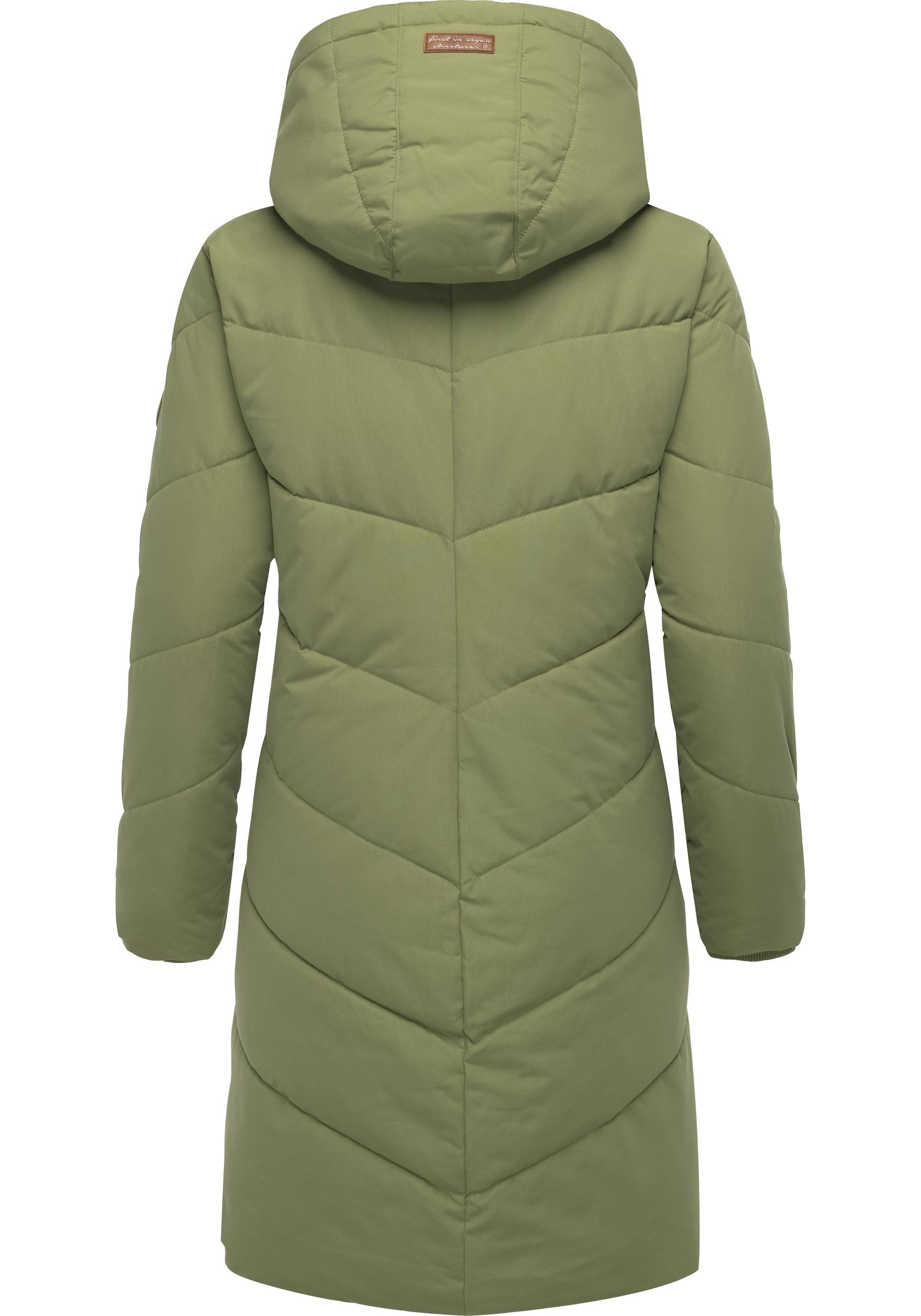 Ragwear Wintermantel »Rebelka« wasserdichter Winterparka mit abnehmbarer Kapuze