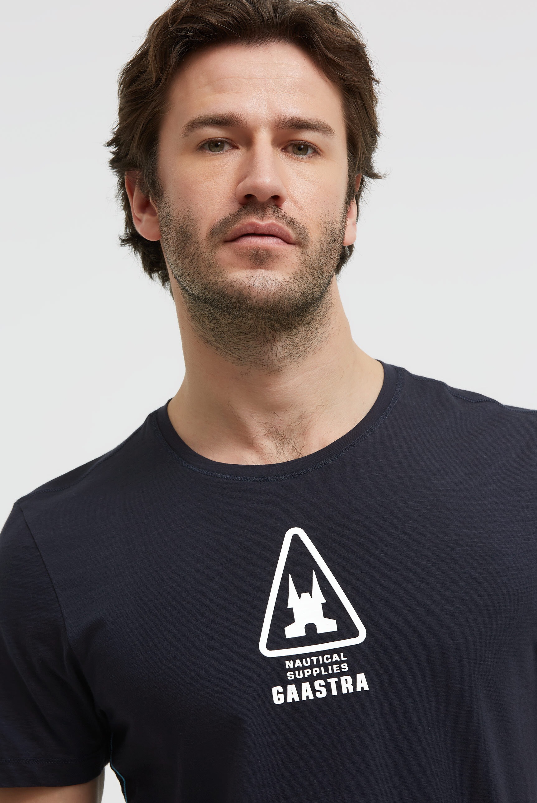 Gaastra Rundhalsshirt mit Kontrastnähten