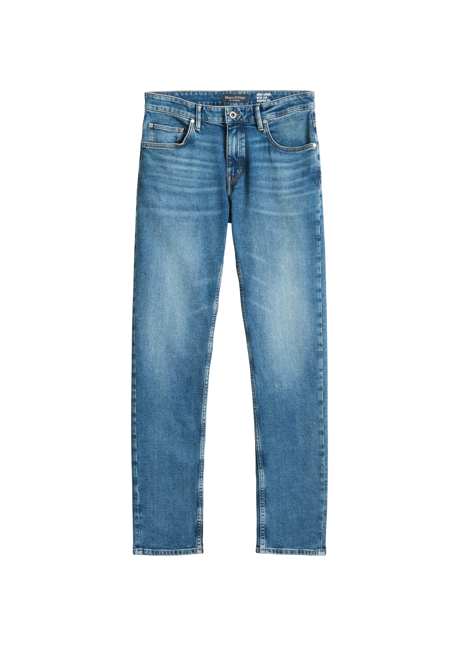 Marc O'Polo Straight-Jeans »aus stretchigem Bio-Baumwoll-Mix«