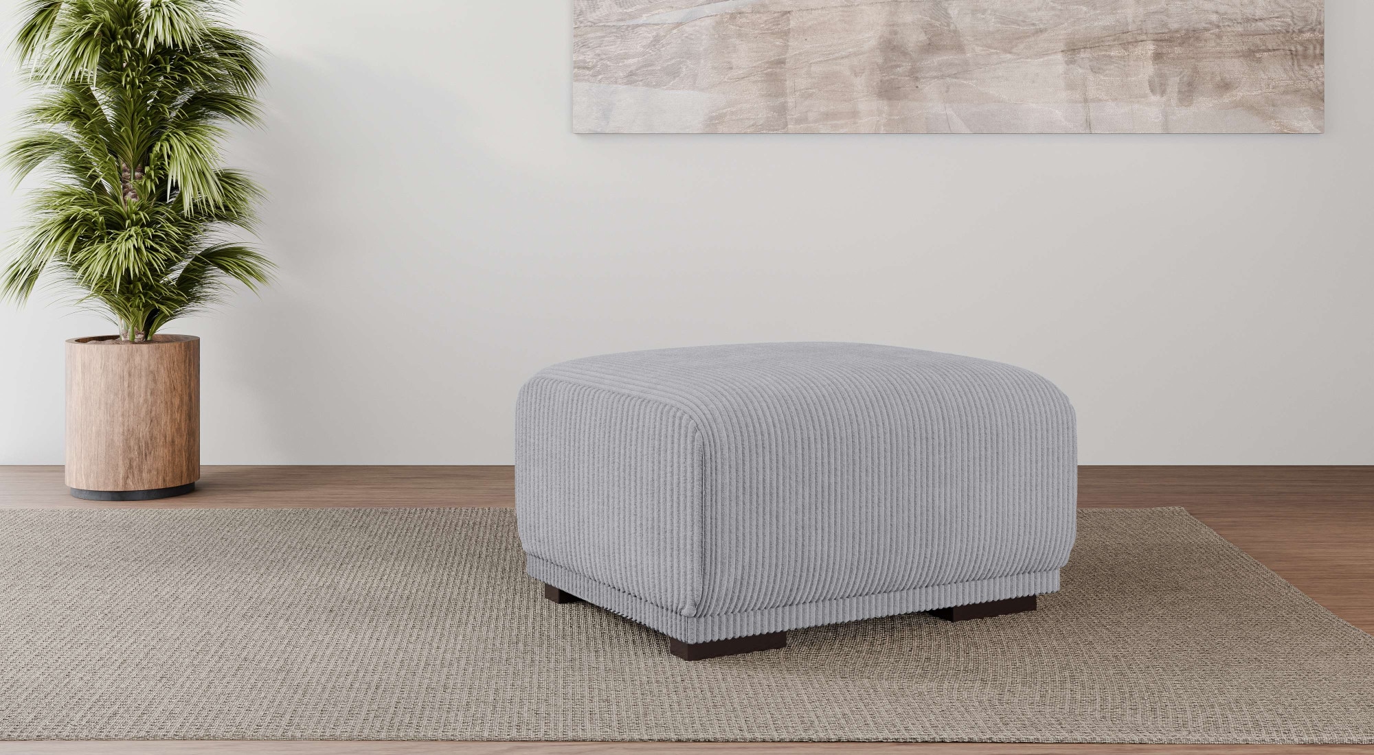 Home affaire Polsterhocker "BORNHOLM, kleiner Hocker passend zur Serie, Maß günstig online kaufen