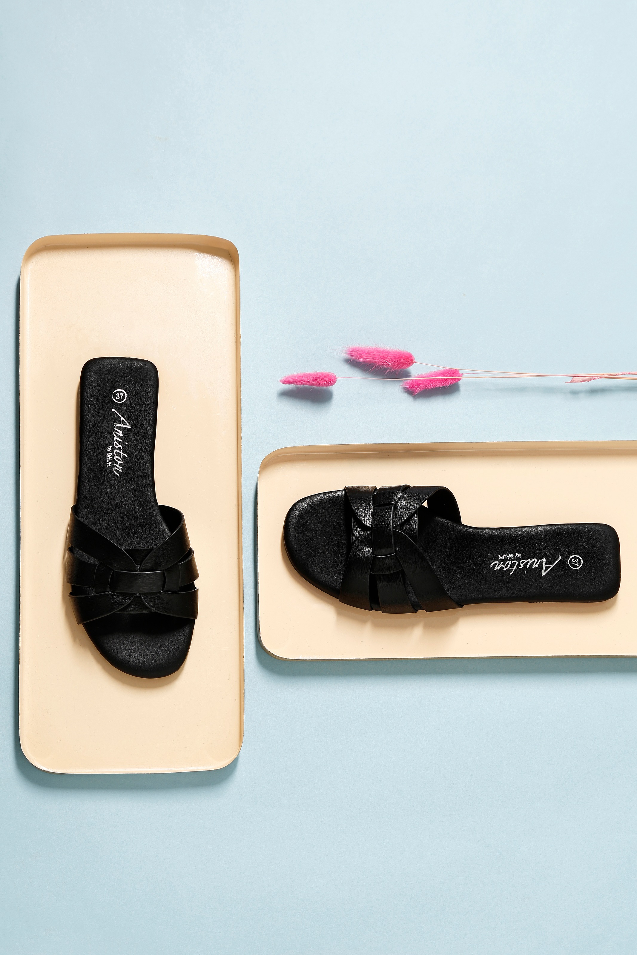 Aniston SHOES Pantolette Sommerschuh, Flat - NEUE KOLLEKTION günstig online kaufen