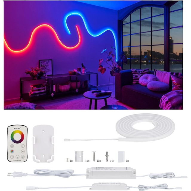 Paulmann LED-Streifen »MaxLED Flow RGB Basic Set 3m« kaufen | BAUR