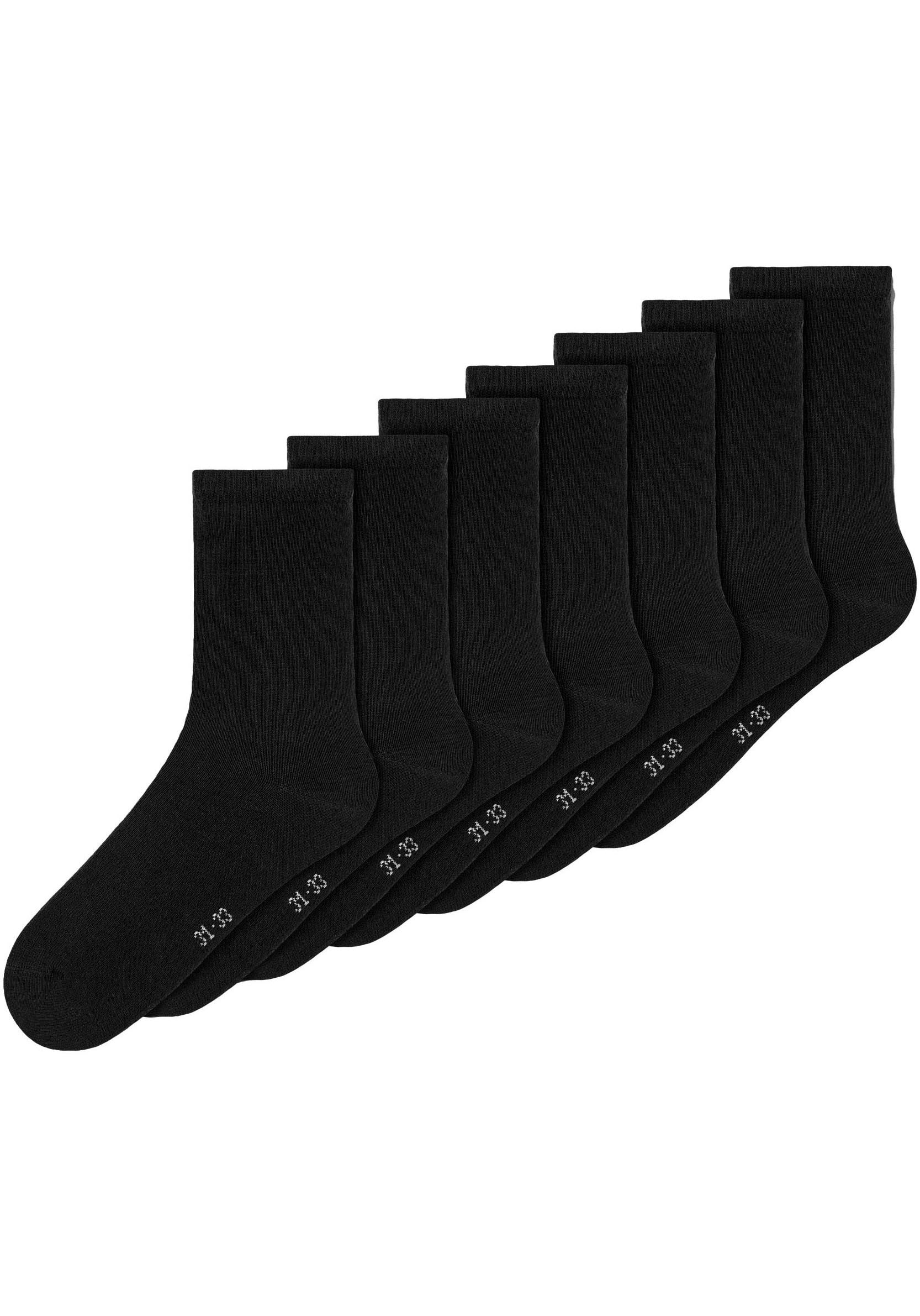 Name It Socken "NKNSOCK 7P SOLID NOOS" Packung, 7 Stk. tlg. günstig online kaufen