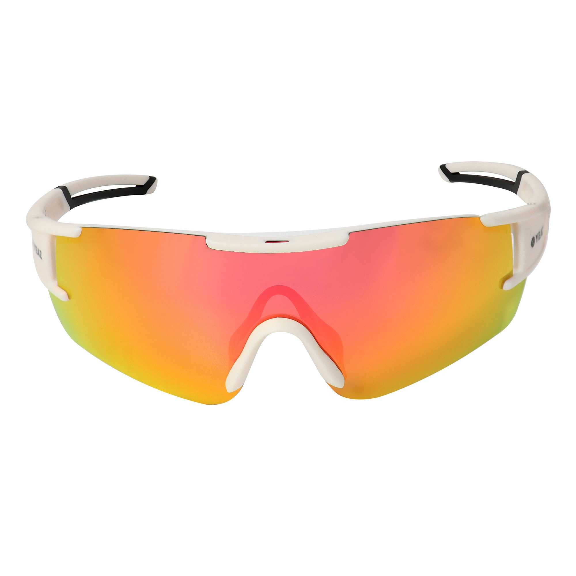 YEAZ Sportbrille »Sport-Sonnenbrille Creme White/Pink SUNBLOW«
