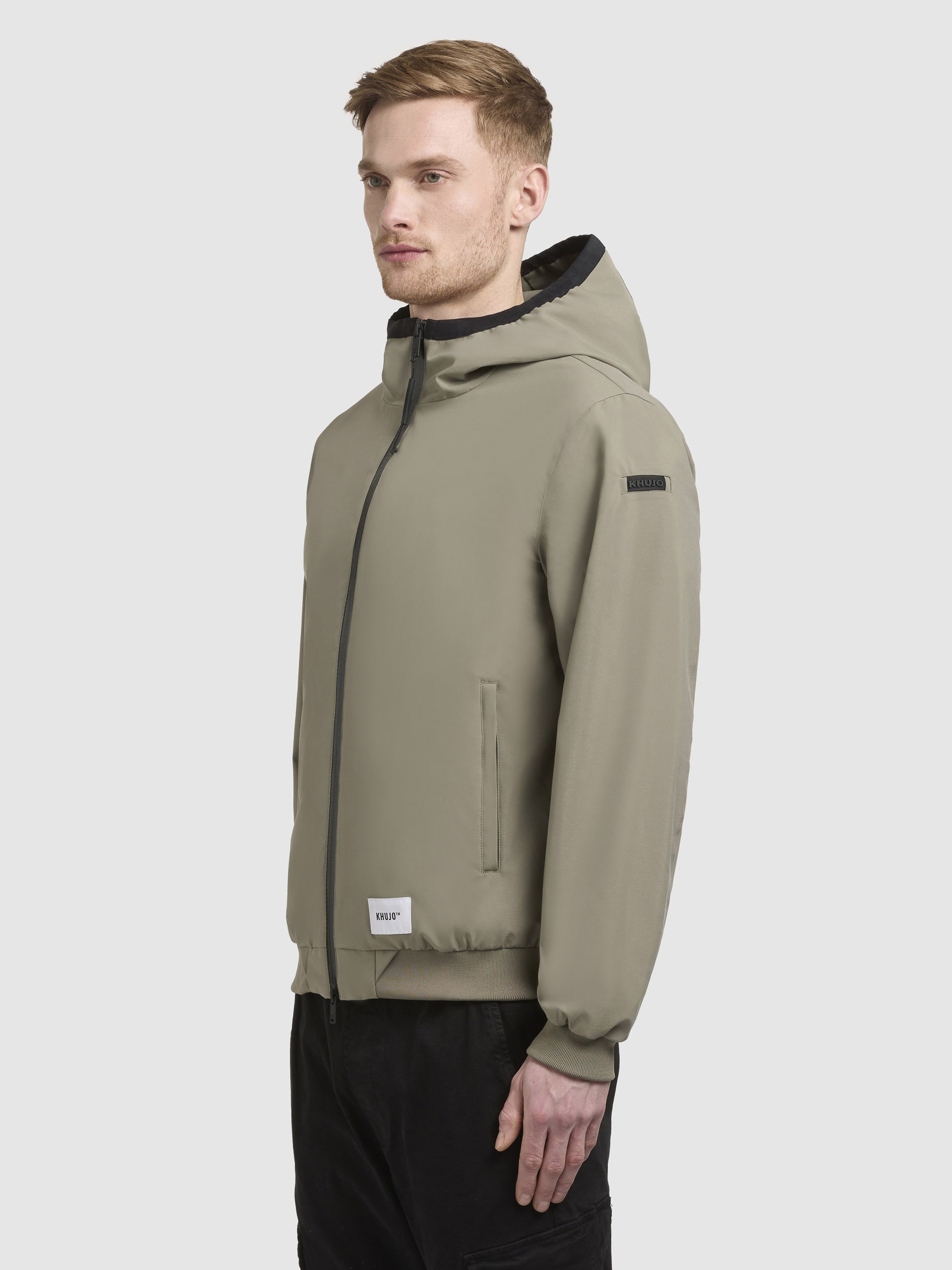 khujo Anorak »LARM«, mit Kapuze