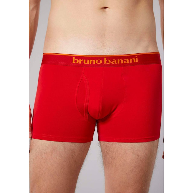Bruno Banani Boxershorts »Short 2Pack Quick Access«, (Packung, 2 St.), Kontrastfarbene  Details online bestellen | BAUR