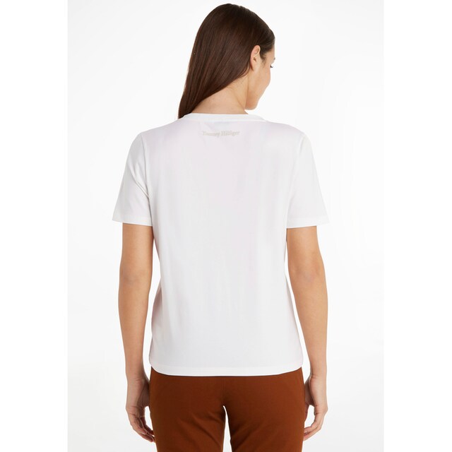 Tommy Hilfiger T-Shirt, mit Markenlabel bestellen | BAUR