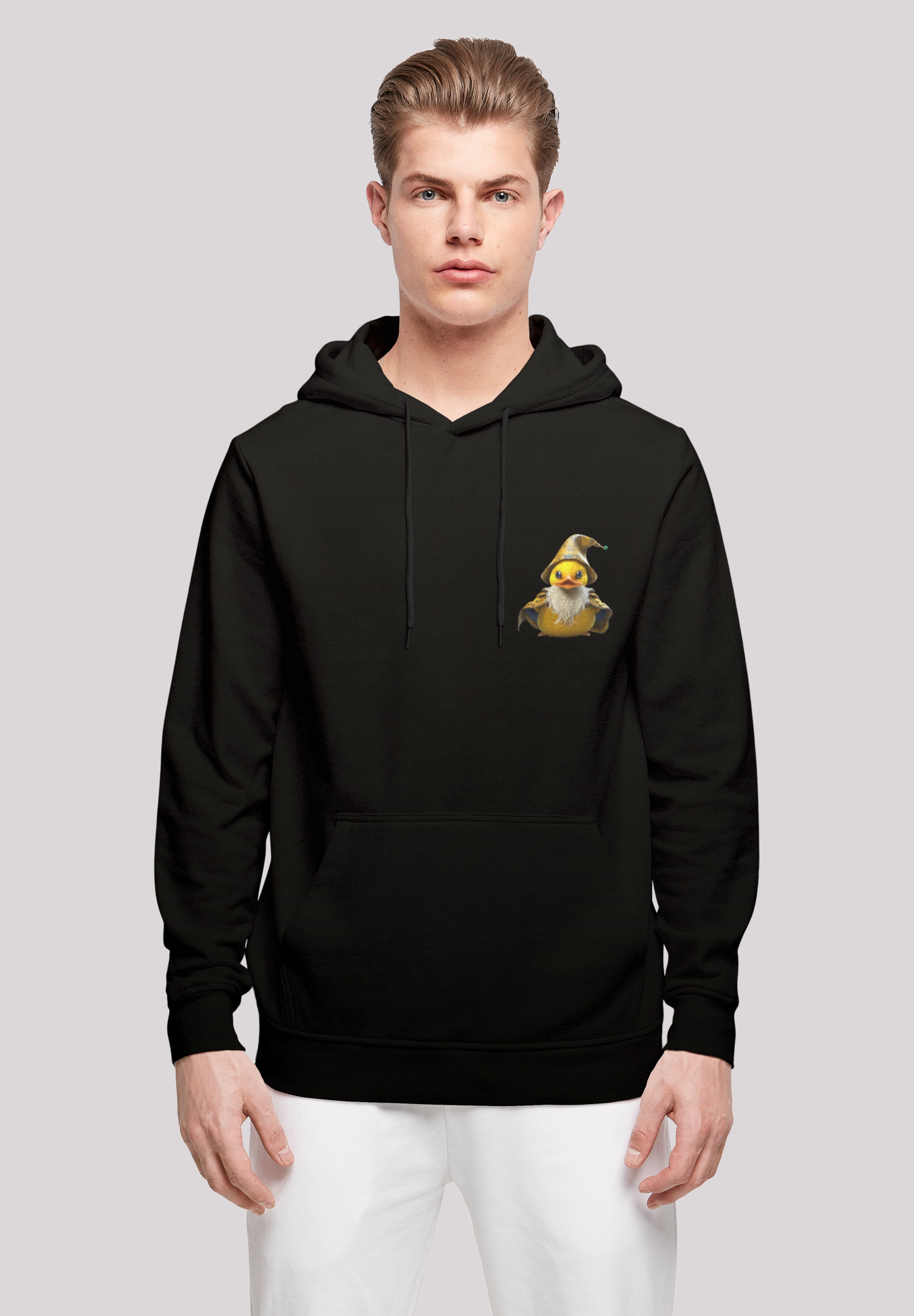 F4NT4STIC Kapuzenpullover »Rubber Duck Wizard HOODIE UNISEX« Print