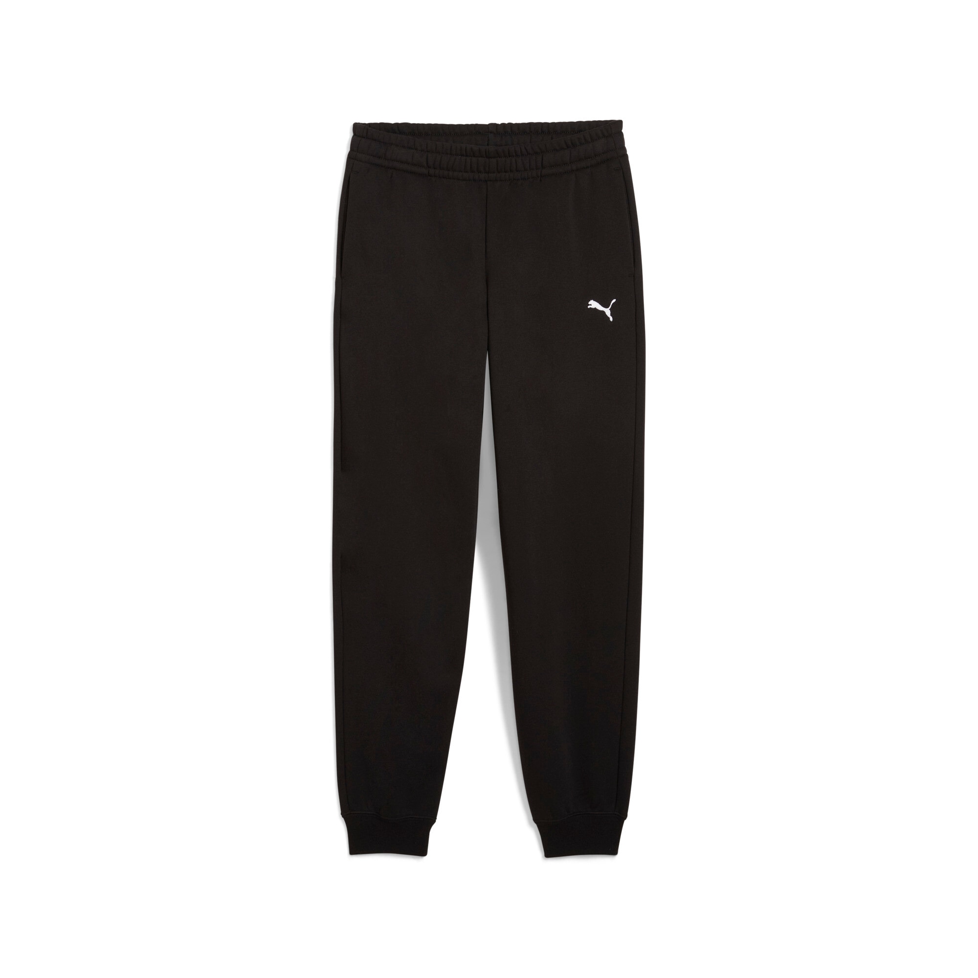 PUMA Trainingshose »ESS SWEATPANTS CL FL G«  aus Fleece-Material, mit geripptem Bund und Kordelzug