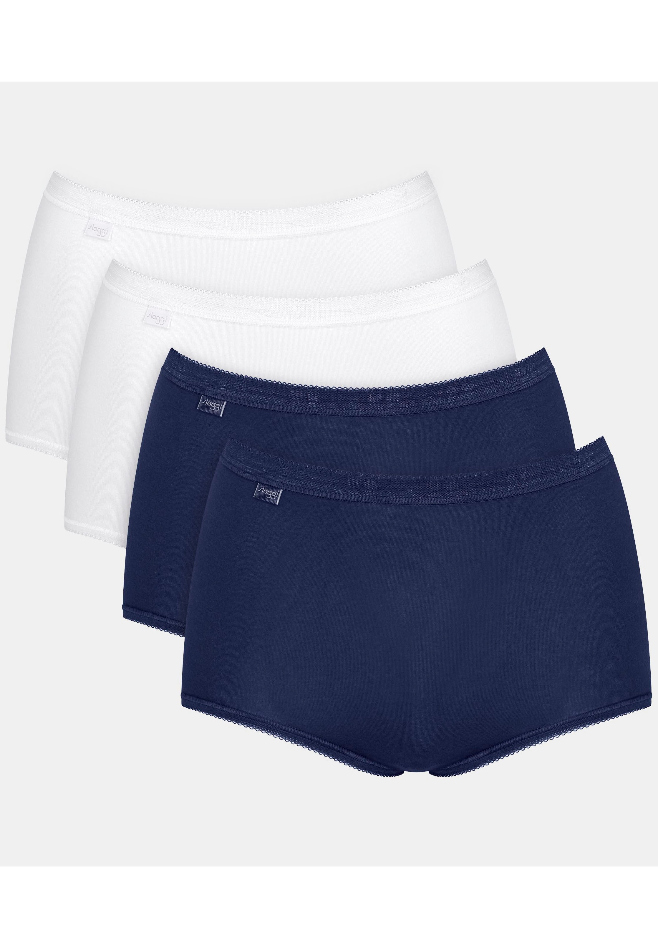 sloggi Maxislip "Basic+", (4er Pack), Baumwollmischung, weiche Nähte, hohe günstig online kaufen