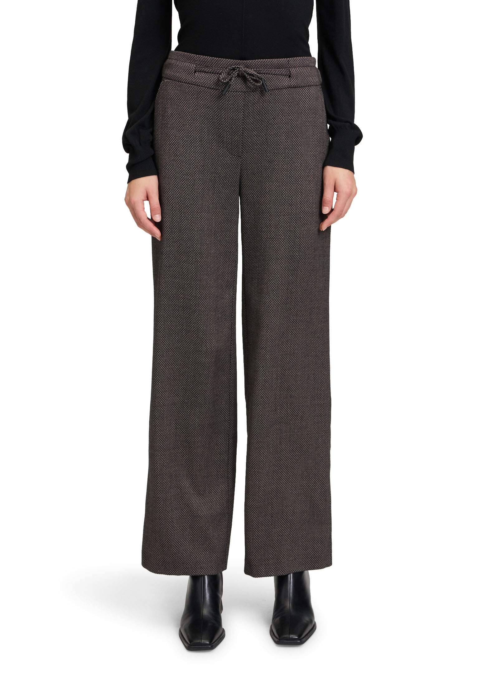 Betty&Co Anzughose "Betty & Co Damen Anzughose mit Bindegürtel", Material günstig online kaufen