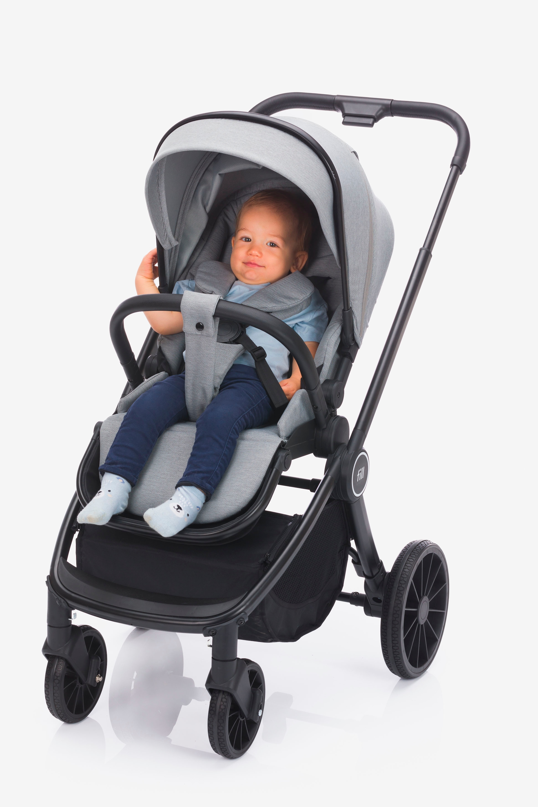 Fillikid Kombi-Kinderwagen »Kinderwagenset Cougar«, 22 kg