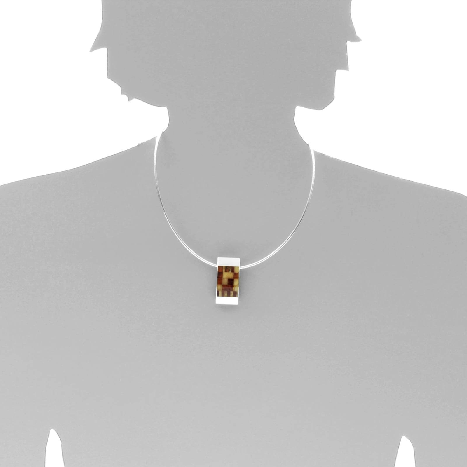 OSTSEE-SCHMUCK Kettenanhänger »- Gleiter-Sveena - Silber 925/000 - Bernstein«