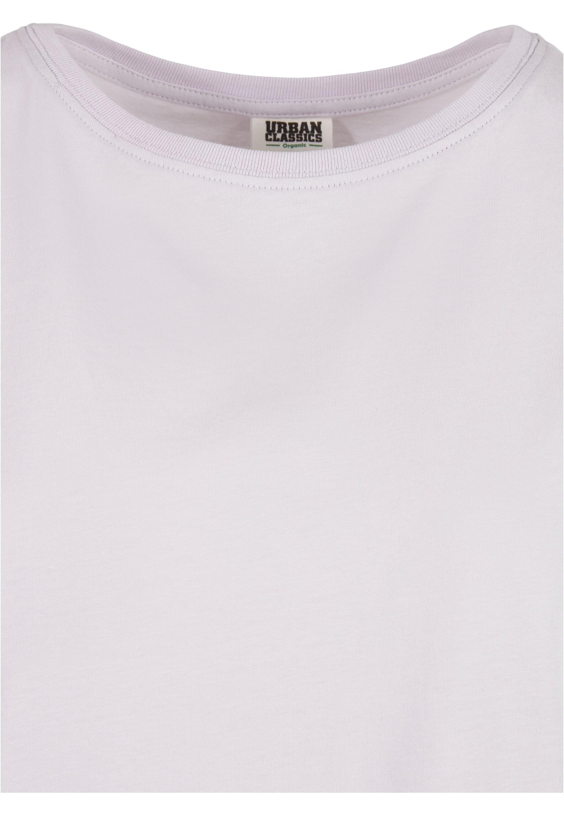 URBAN CLASSICS Kurzarmshirt »Urban Classics Damen Ladies Organic Extended Shoulder Tee«, (1 tlg.)