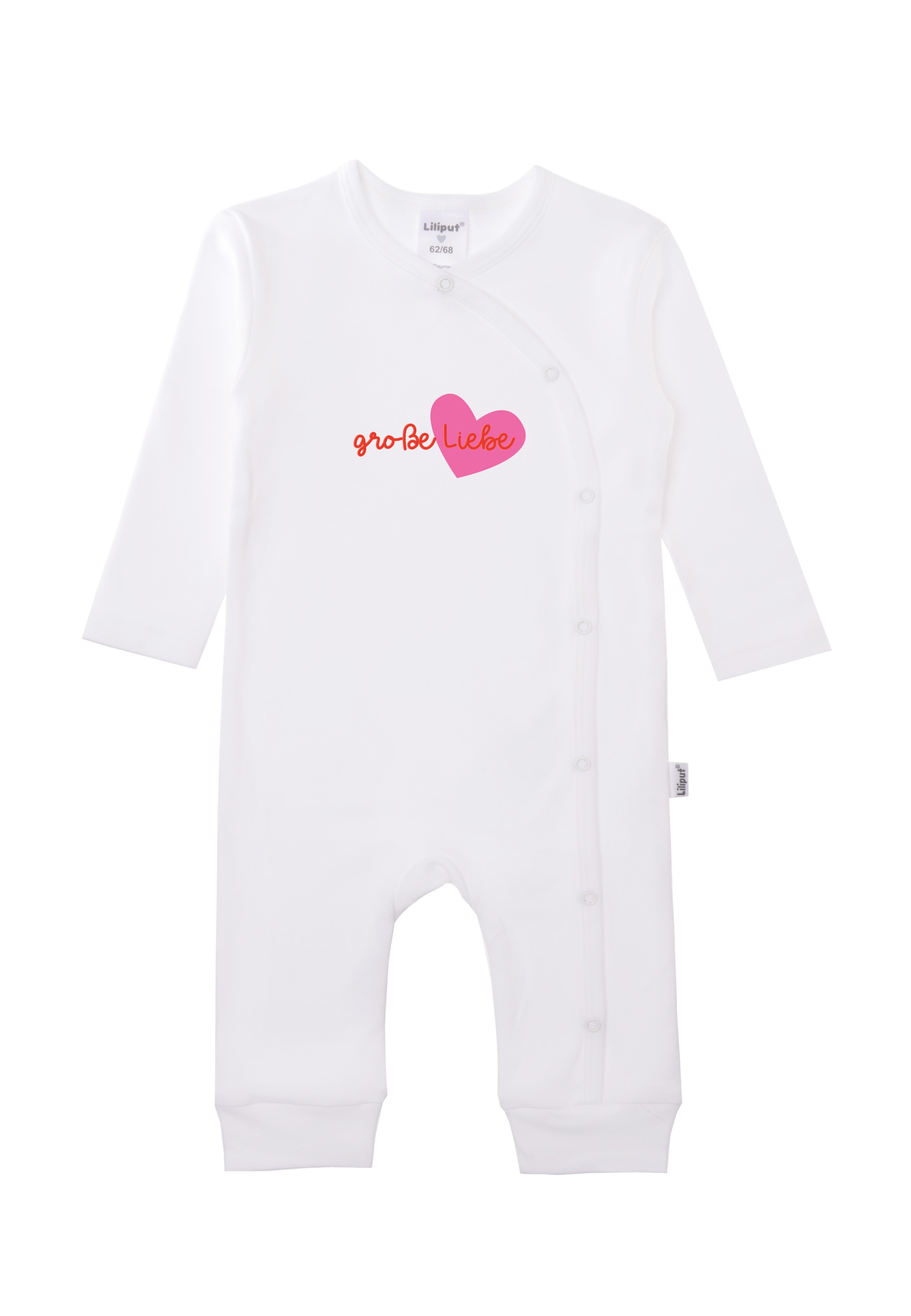 Liliput Jumpsuit »große Liebe«, (2 tlg.), mit praktischer Druckknopfleiste