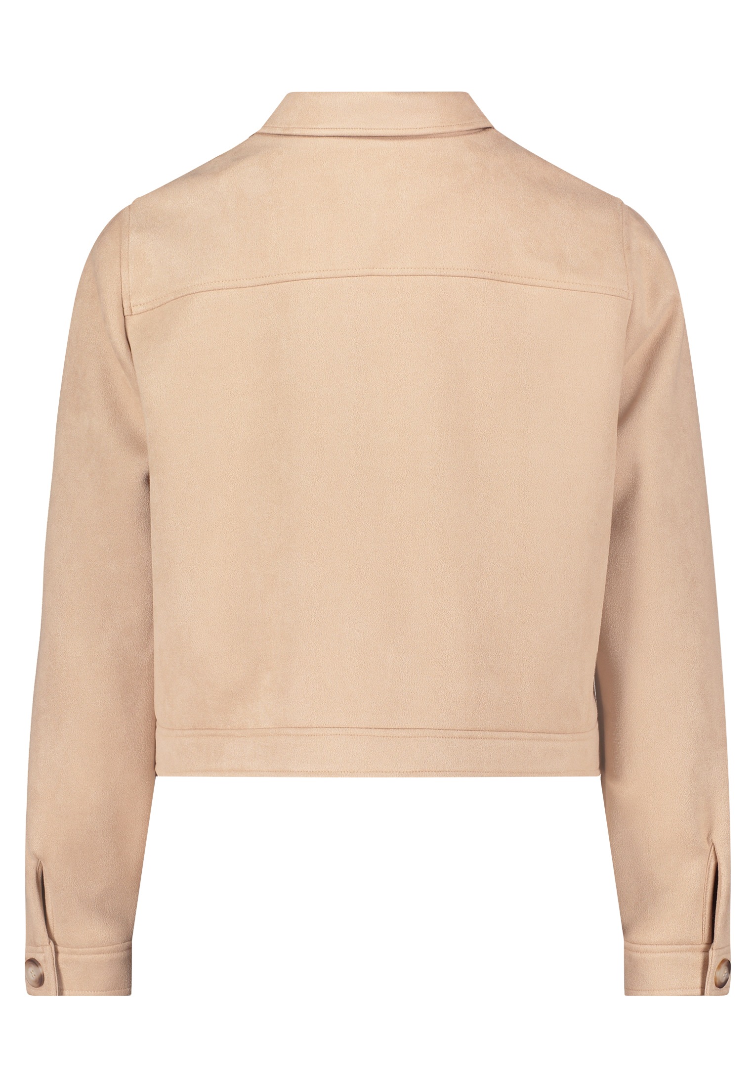 Betty&Co Jackenblazer "Betty & Co Damen Kunstleder-Jacke mit aufgesetzten T günstig online kaufen