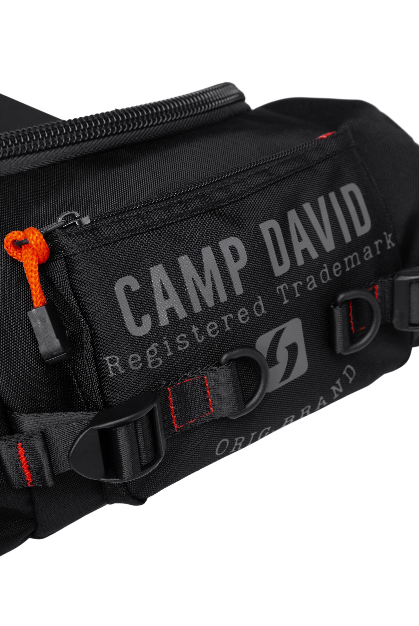 CAMP DAVID Umhängetasche, mit Reißverschluss am Innenfach