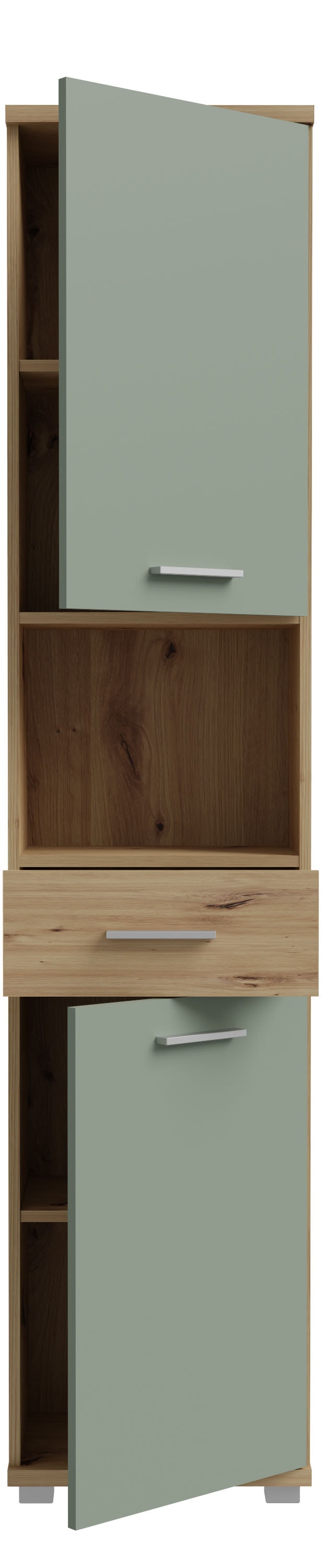FORTE Hochschrank »Champ«, Hochschrank, Stauraum, 2 Türen, Schubkasten