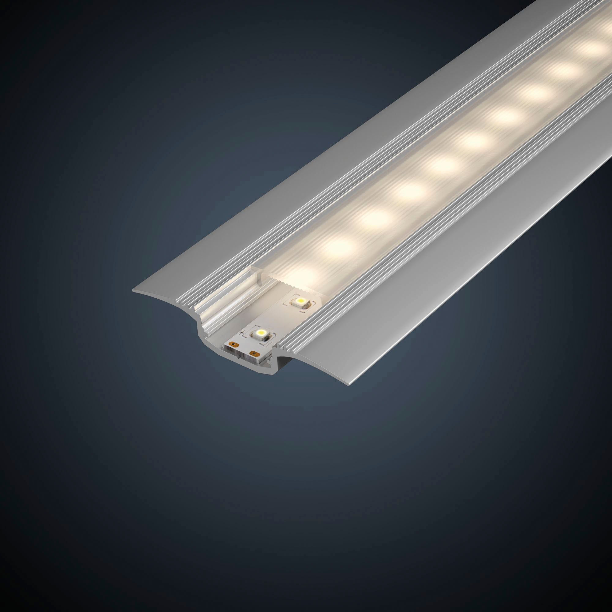 Paulmann LED-Streifen »Step Profil mit Diffusor 100cm Alu eloxiert« kaufen  | BAUR