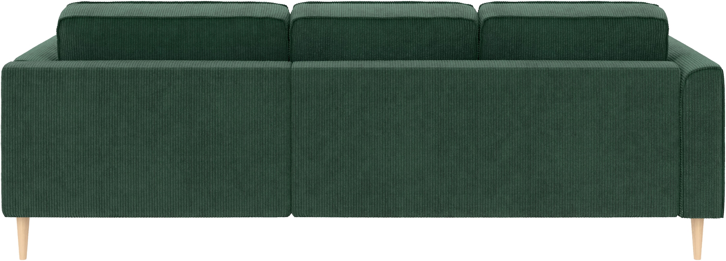 Home affaire Ecksofa »Booster Couch wahlweise mit Schlaffunktion und Bettkasten-auch in Cord«, Recamiere beidseitig montierbar, Sofa in L-Form, 232 cm