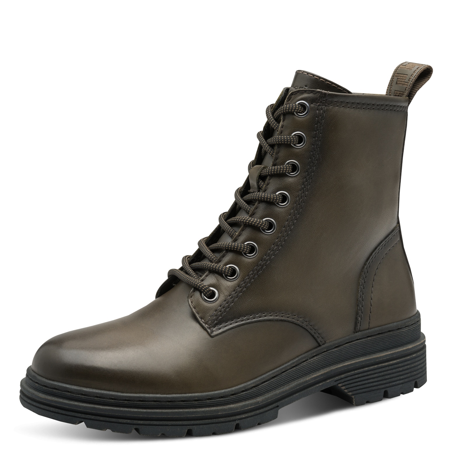 Tamaris Schnürboots, Blockabsatz, Schnürstiefelette in angesagter Used Opti günstig online kaufen