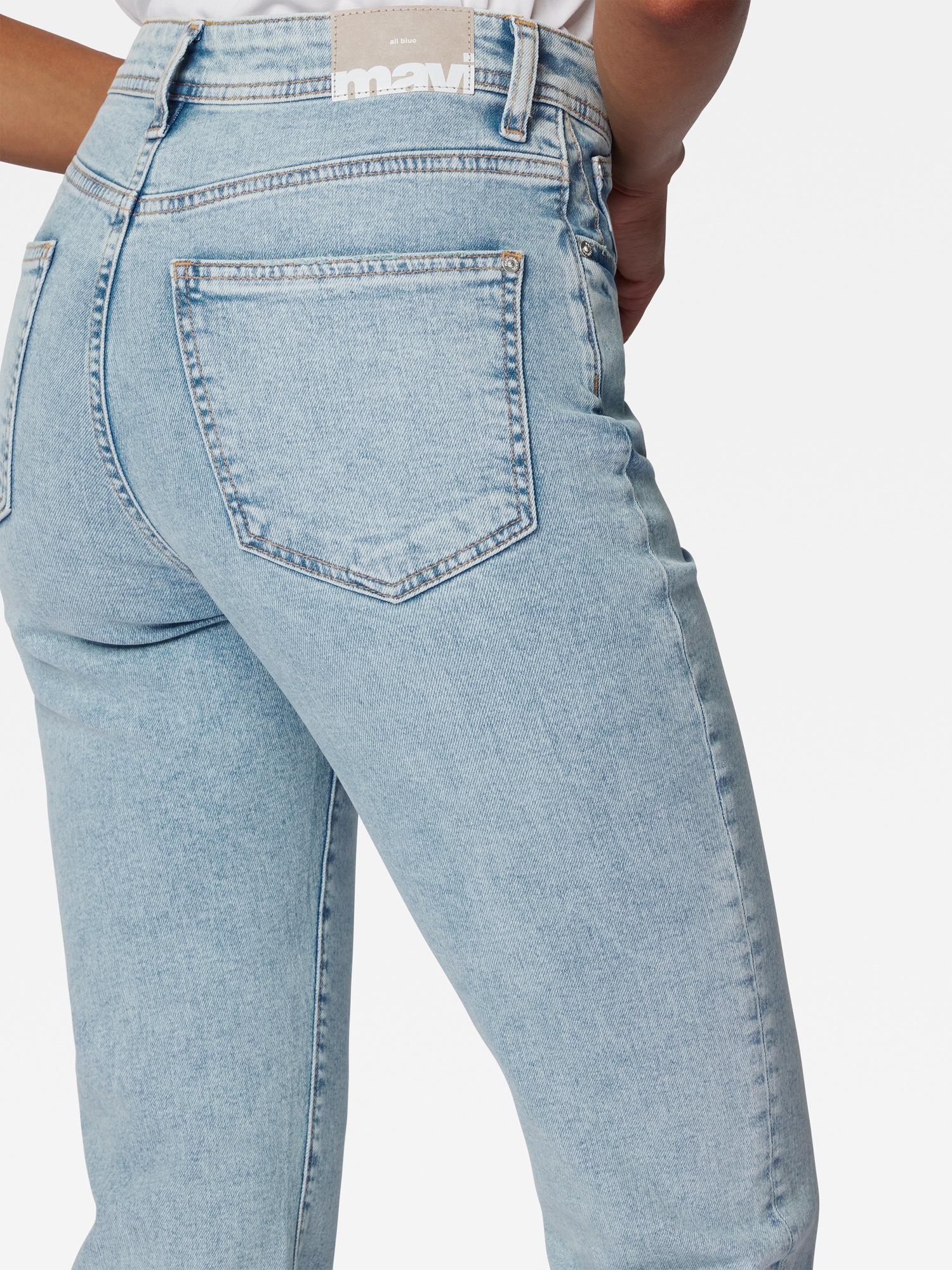 Mavi Straight-Jeans »NEW YORK«, gerde Form
