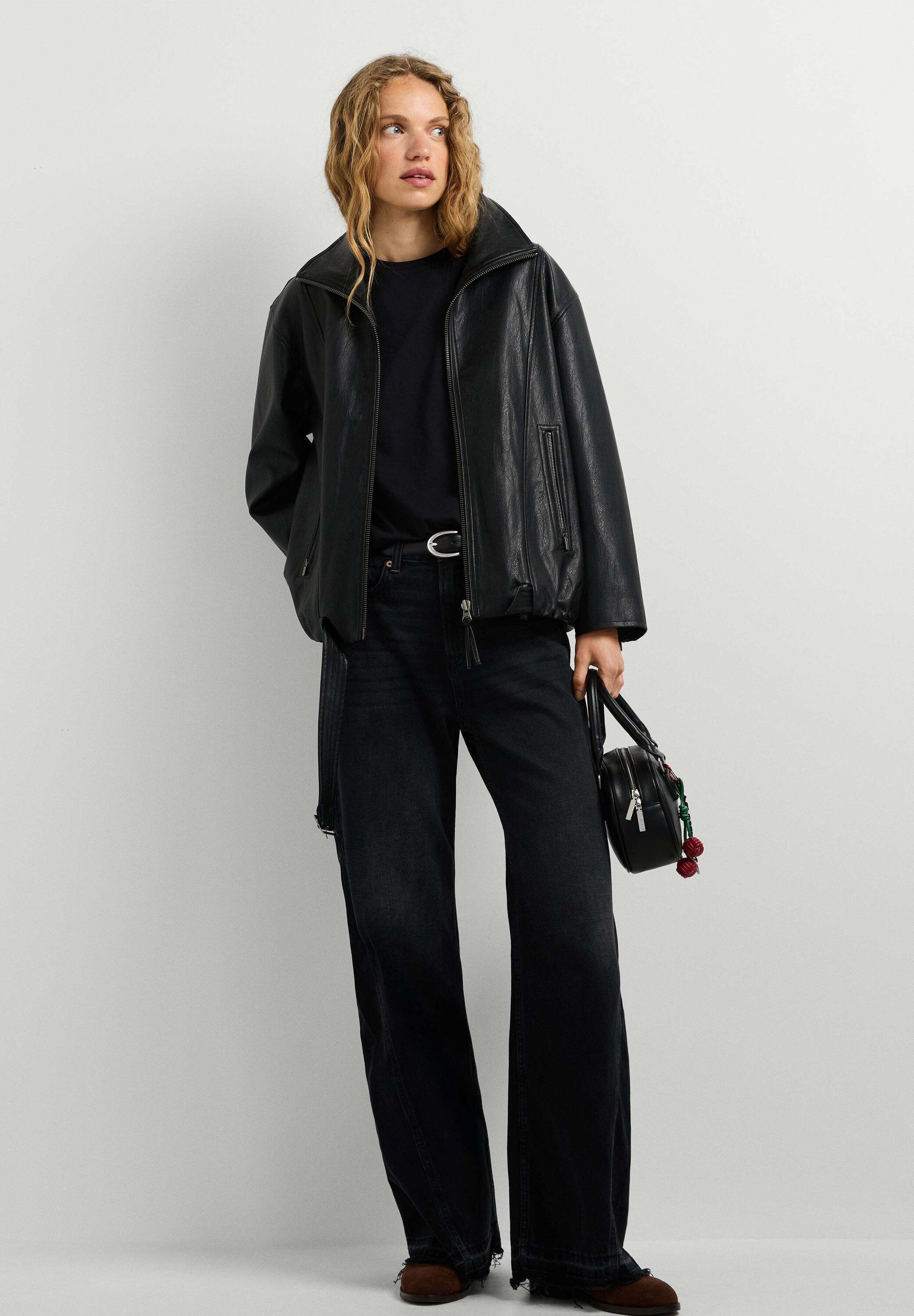 Pepe Jeans Slim-fit-Jeans "flare fit jeans BELLE HW FLARE BLACK"