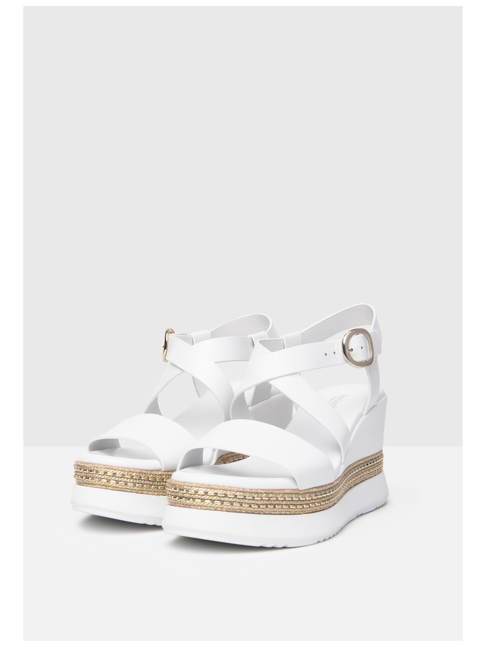 Nero Giardini Keilsandalette »Nero Giardini Sandalen Leder«